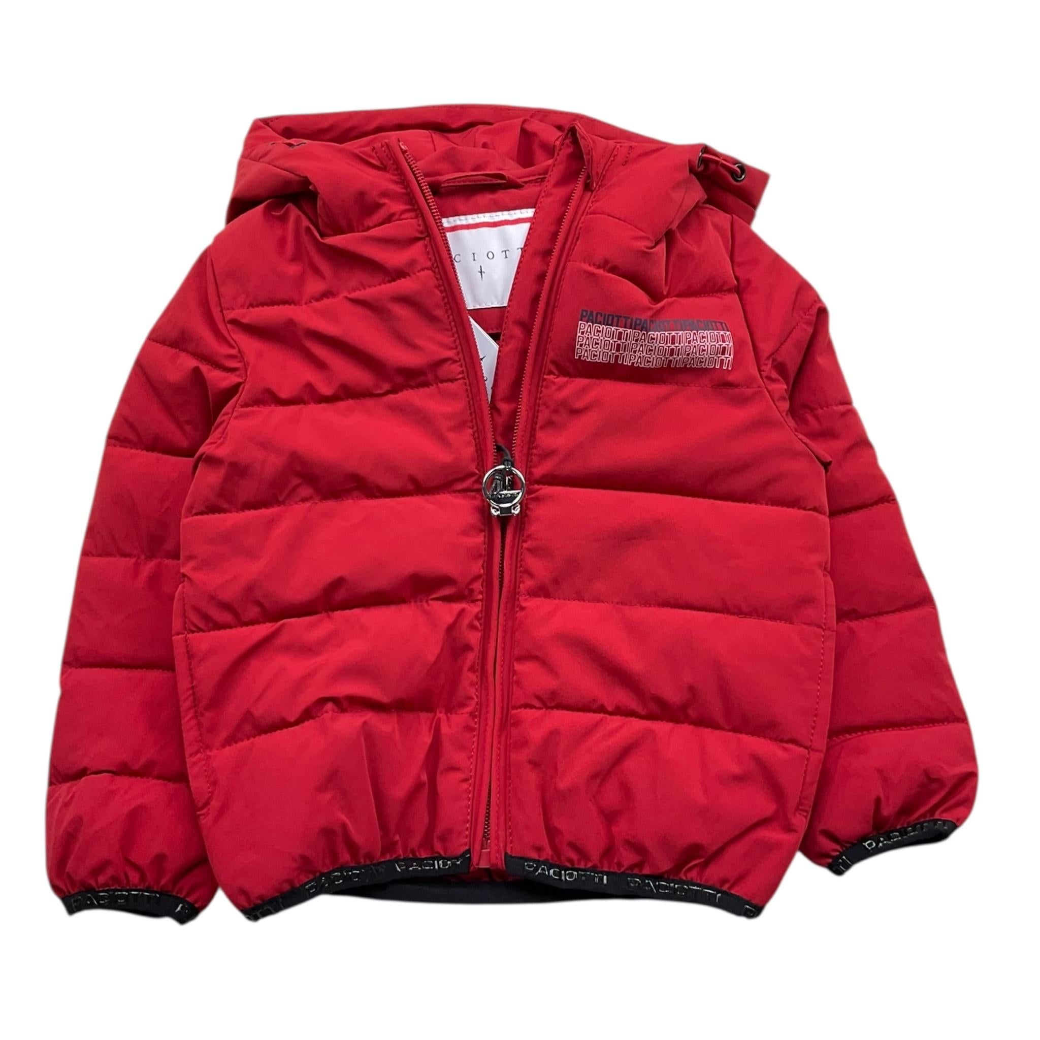 CESARE PACIOTTI giubbino tinta unita con cappuccio e zip Rosso per Neonato GBP5302BX ROSSO CESARE PACIOTTI