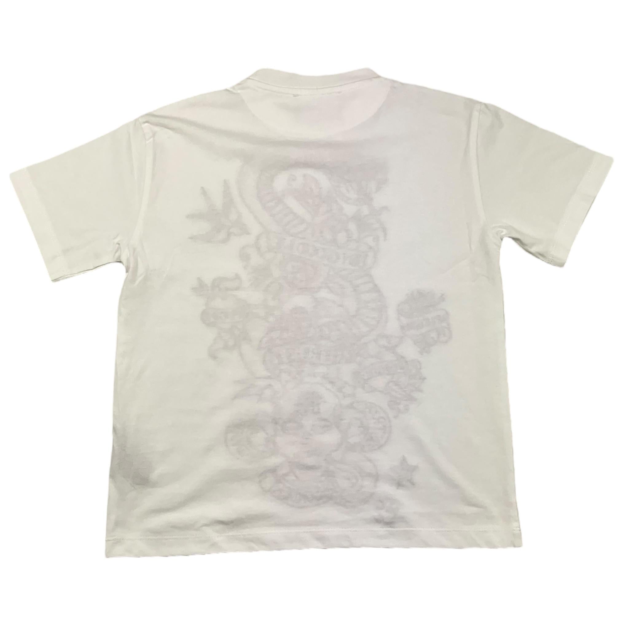 JOHN RICHMOND t-shirt girocollo tinta unita con stampa Bianco per Bambina RGA25194TS BIANCO JOHN RICHMOND