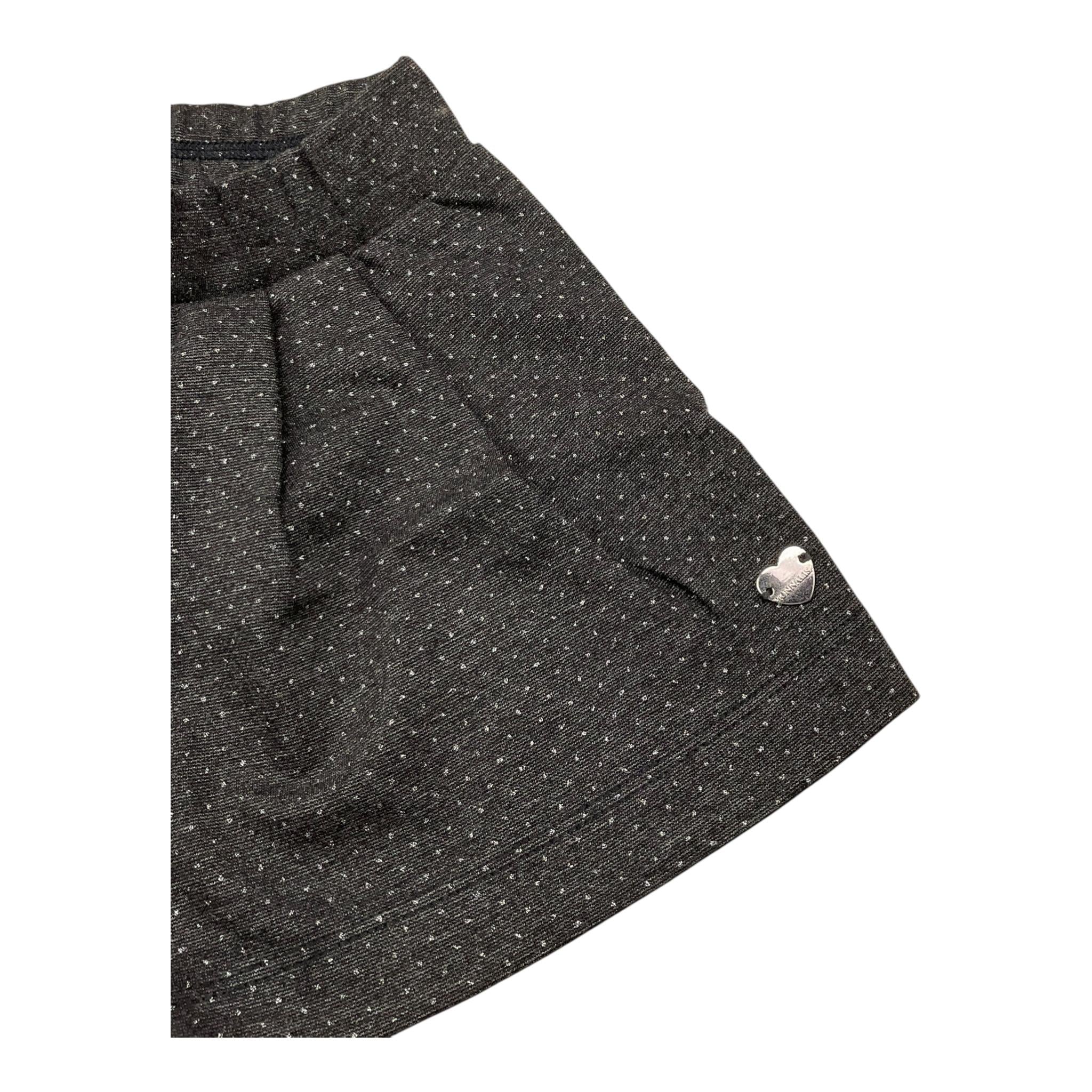 MONNALISA short tinta unita con elastico in vita Grigio per Bambina 11D407 GRIGIO MONNALISA