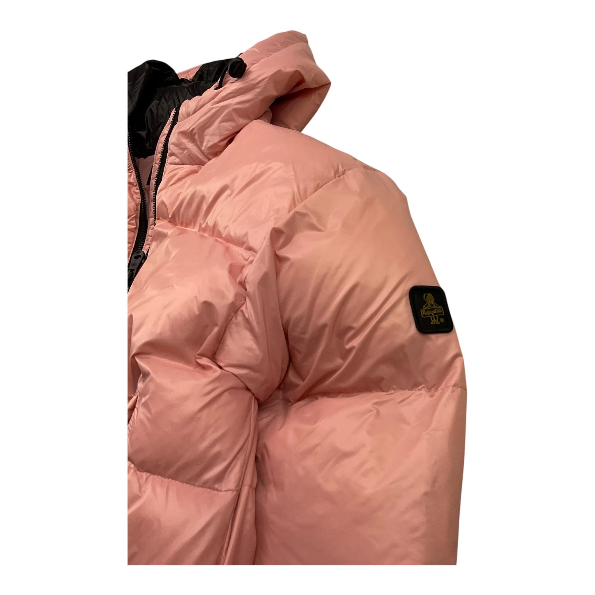 REFRIGIWEAR giubbino tinta unita con zip e cappuccio Rosa per Bambina RWG961X ROSA REFRIGIWEAR
