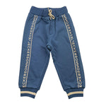 JECKERSON pantalone modello tuta tinta unita con profili logati Blu per Bambino JN3715J BLU JECKERSON