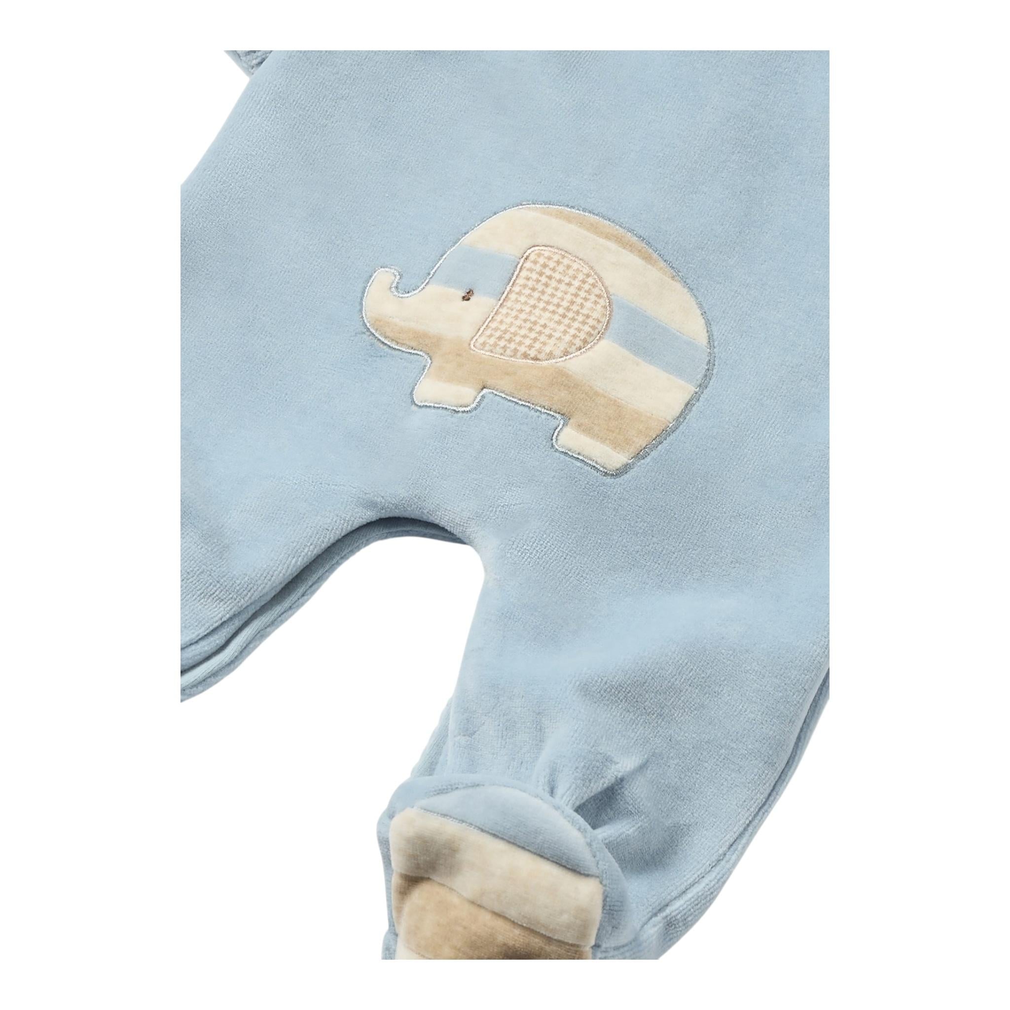 MAYORAL set tutina 2 pezzi manica lunga bicolore Azzurro per Neonato 27944 AZZURRO MAYORAL