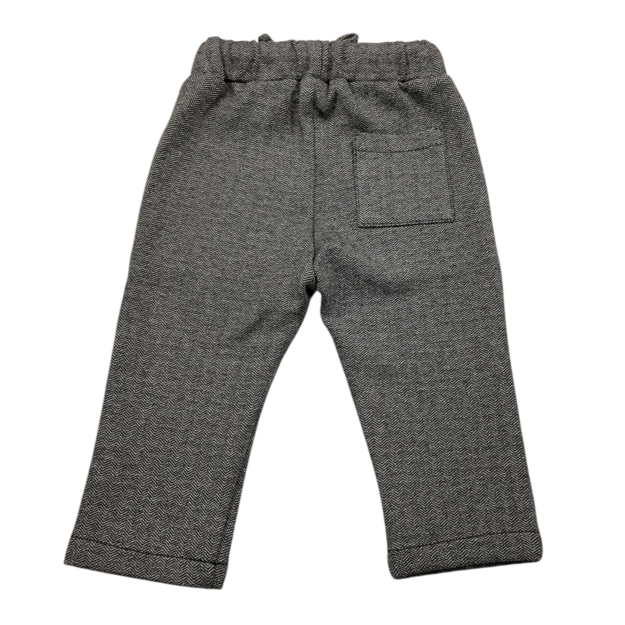 M+E' completo 2 pezzi felpa-pantalone Nero per Neonata UEM0174 NERO M+E'