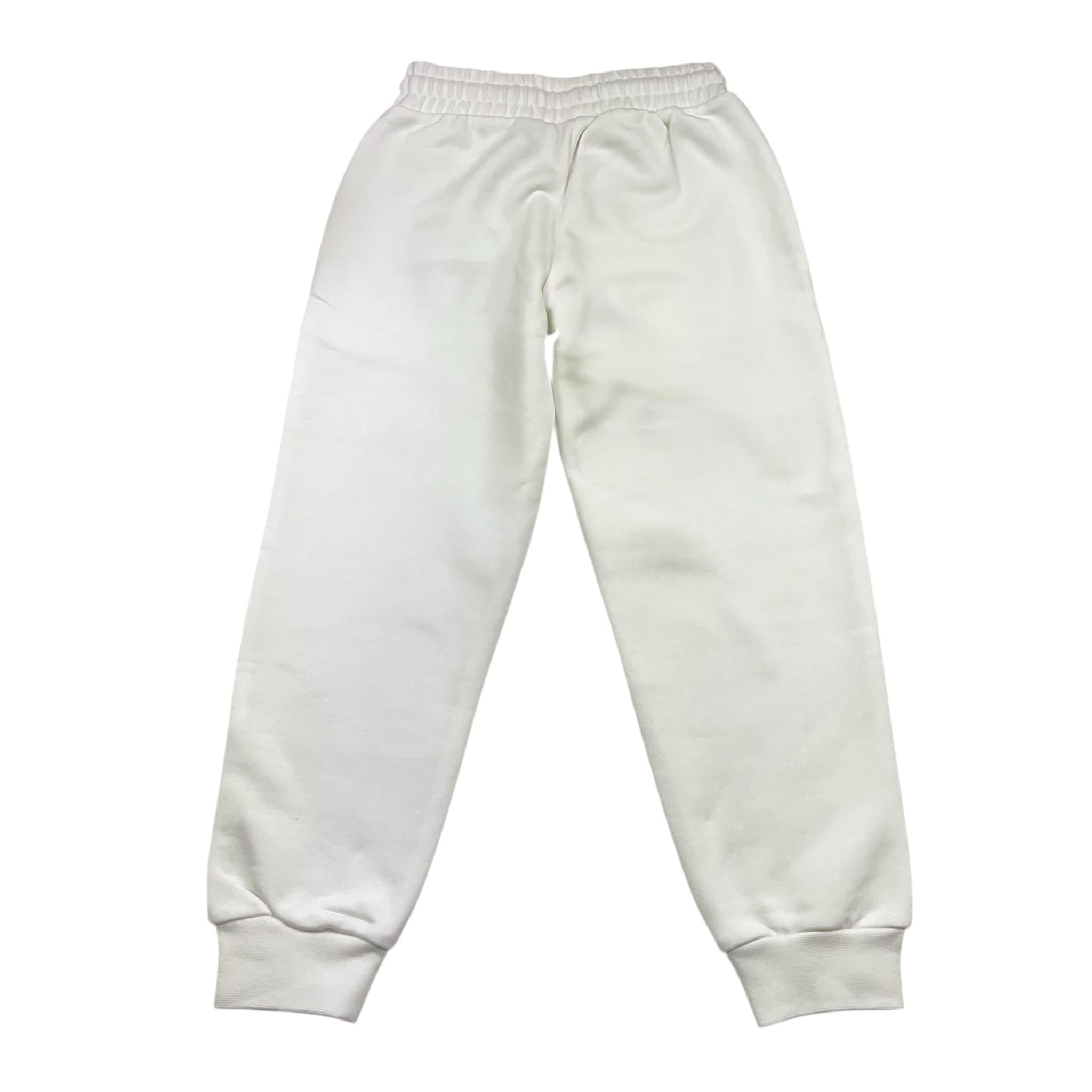 ICEBERG pantalone tuta tinta unita con stampa Bianco per Bambino PFICE5316J BIANCO ICEBERG