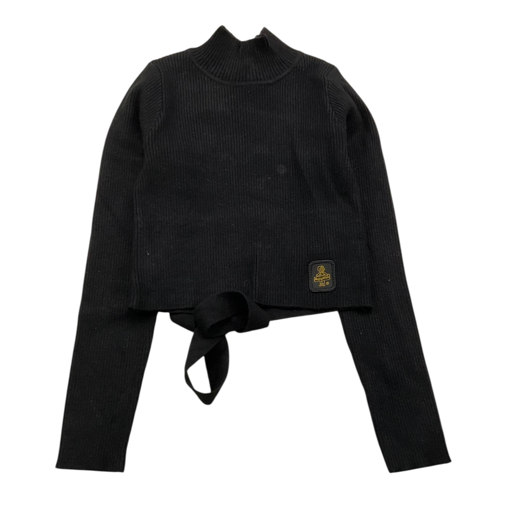 REFRIGIWEAR maglia mezzo collo tinta unita Nero per Bambina RWG915 NERO REFRIGIWEAR