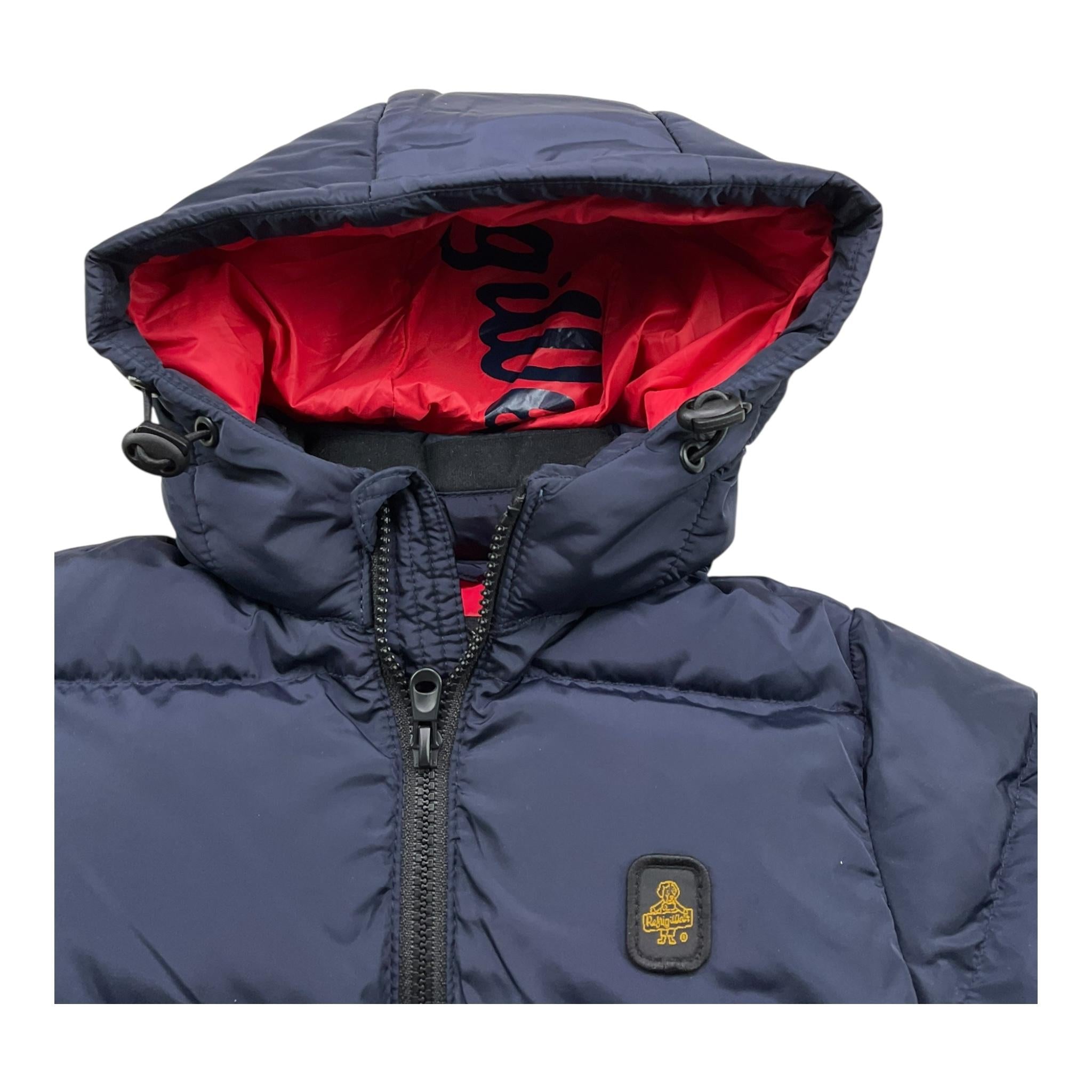 REFRIGIWEAR giubbino tinta unita con zip e cappuccio Blu per Neonato RWN822X BLU REFRIGIWEAR