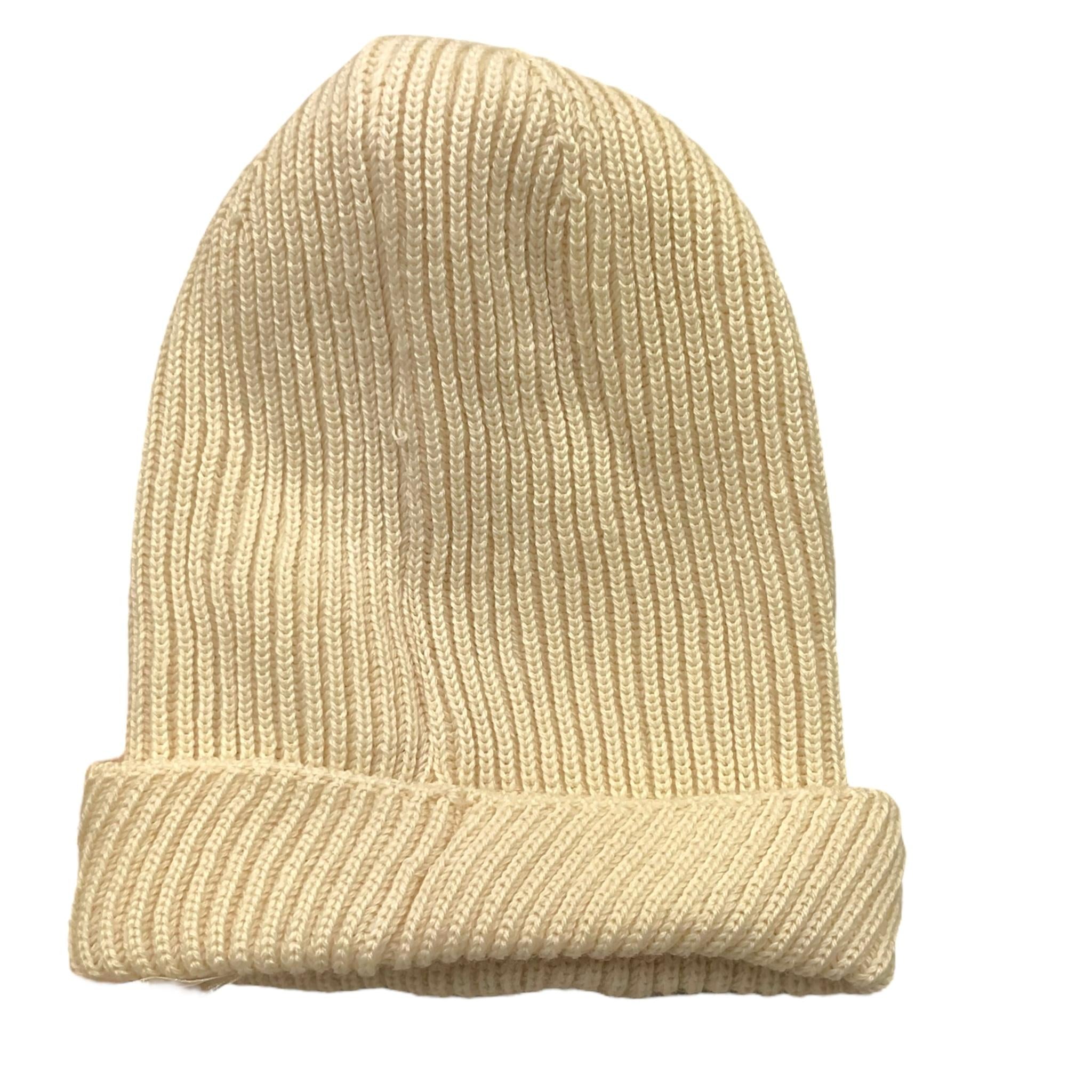 ELISABETTA FRANCHI cappello tinta unita con logo Panna per Bambina EFCP07 PANNA ELISABETTA FRANCHI