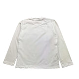 MOUSSE shirt girocollo tinta unita con stampa Bianco per Neonata HKTL362W1 BIANCO MOUSSE