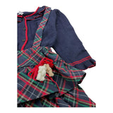 ALETTA completo 2 pezzi maglia-salopette Blu per Neonata RS210094 BLU ALETTA