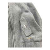 LE BEBE' felpa tinta unita con zip e cappuccio Grigio per Neonato LBB5241 GRIGIO LE BEBE'
