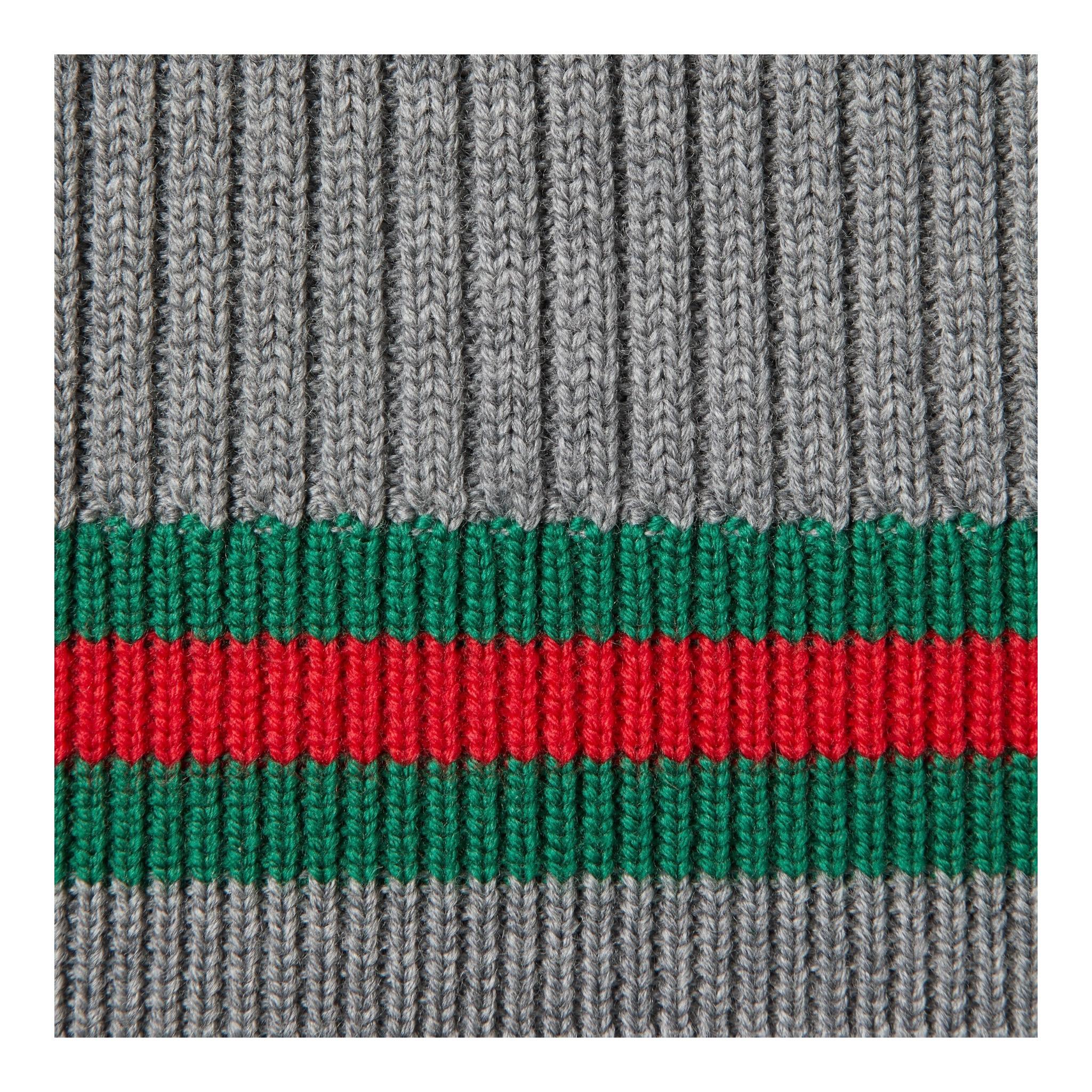 GUCCI maglia tinta unita con bottoni Grigio per Bambino 785284 GRIGIO GUCCI