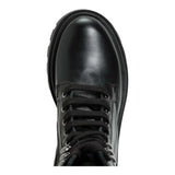 TWINSET stivaletti bassi tinta unita con lacci Nero per Bambina 242GCJ03A NERO TWINSET
