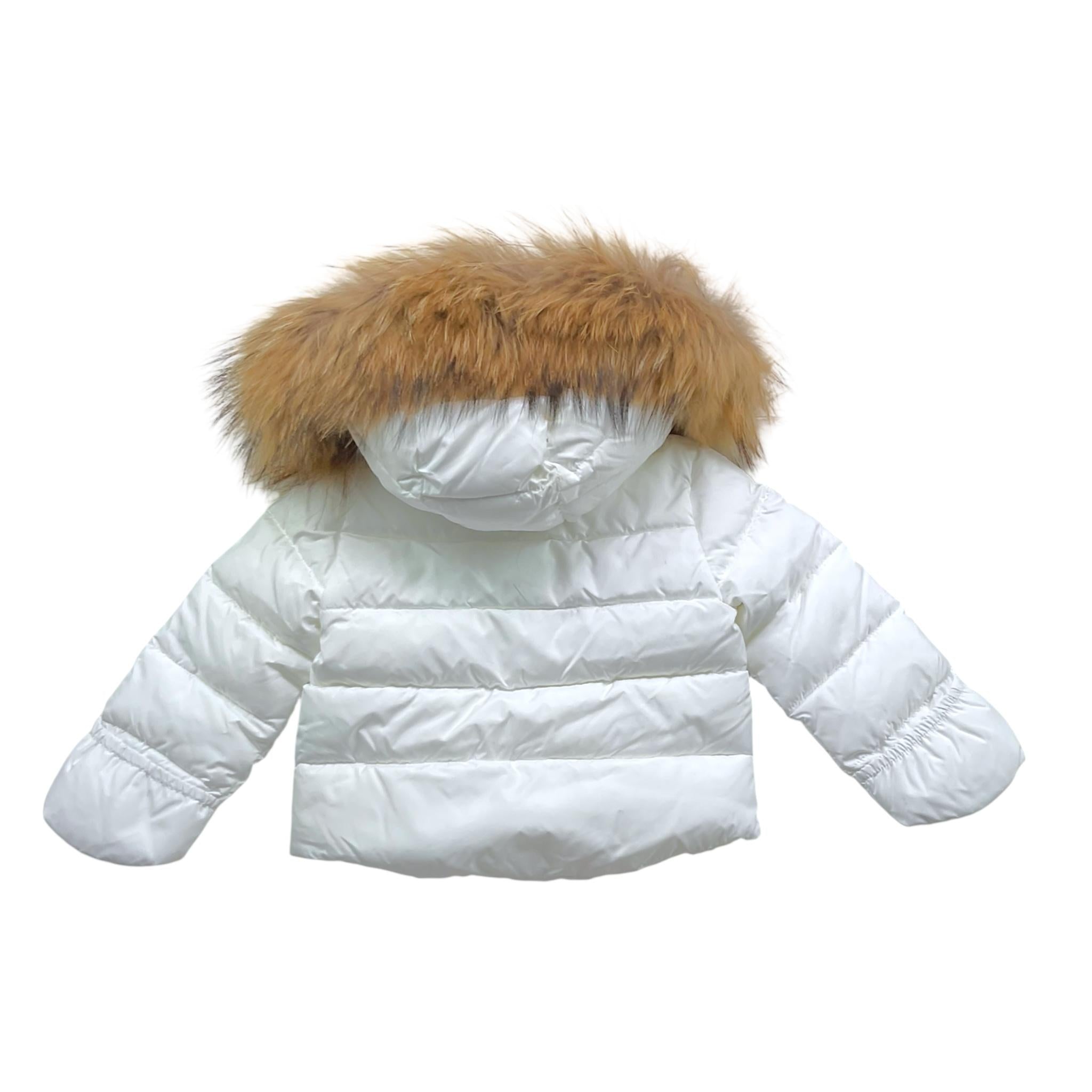 BLAUER giubbino tinta unita con zip e cappuccio Bianco per Neonata 24WBBXC02550XX BIANCO BLAUER