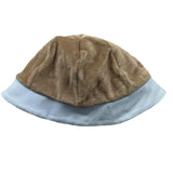 LA STUPENDERIA cappello tinta unita in velluto Marrone per Neonato TBCP57 MARRONE LA STUPENDERIA