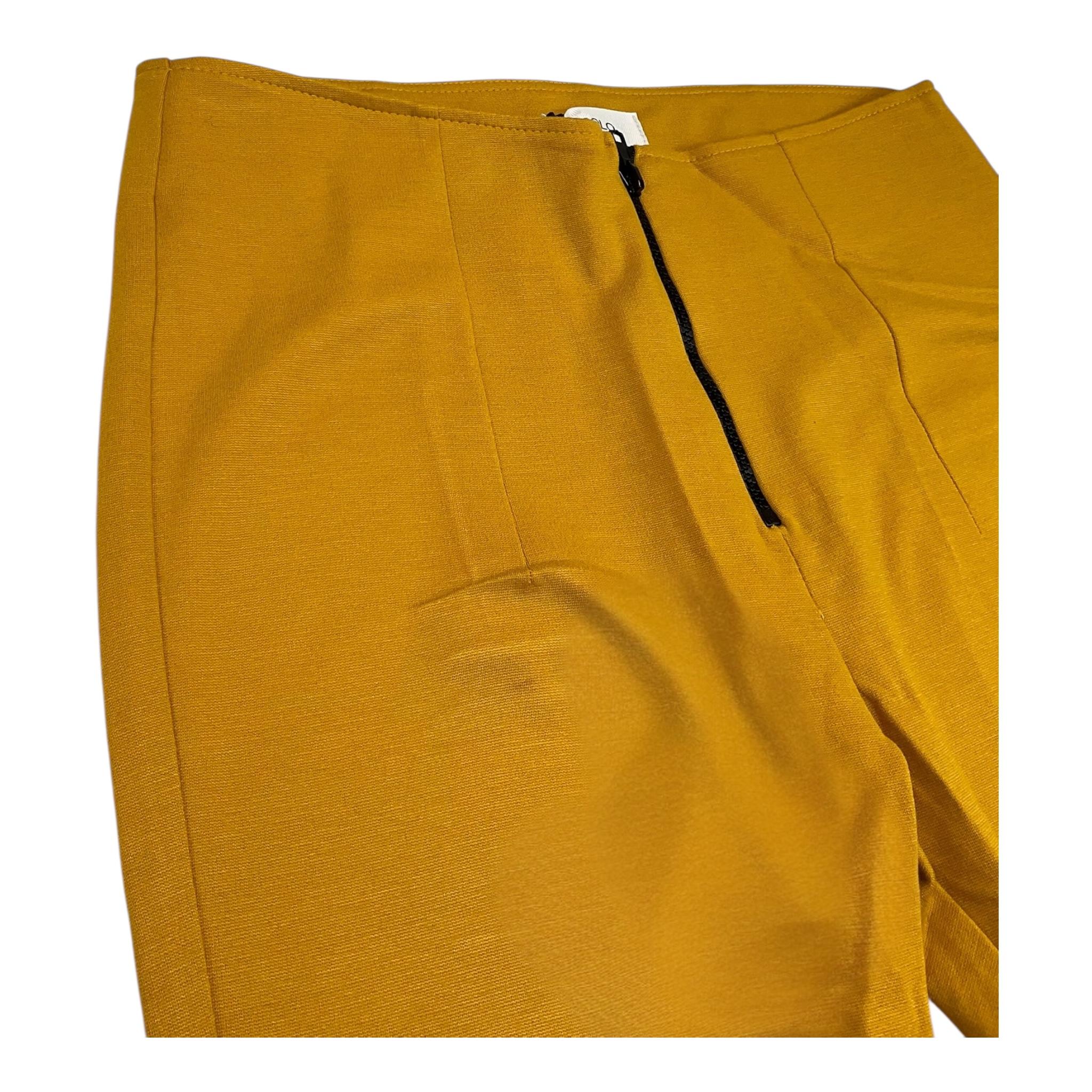 VICOLO pantalone tinta unita cn zip Senape per Bambina 3141P0024 SENAPE VICOLO