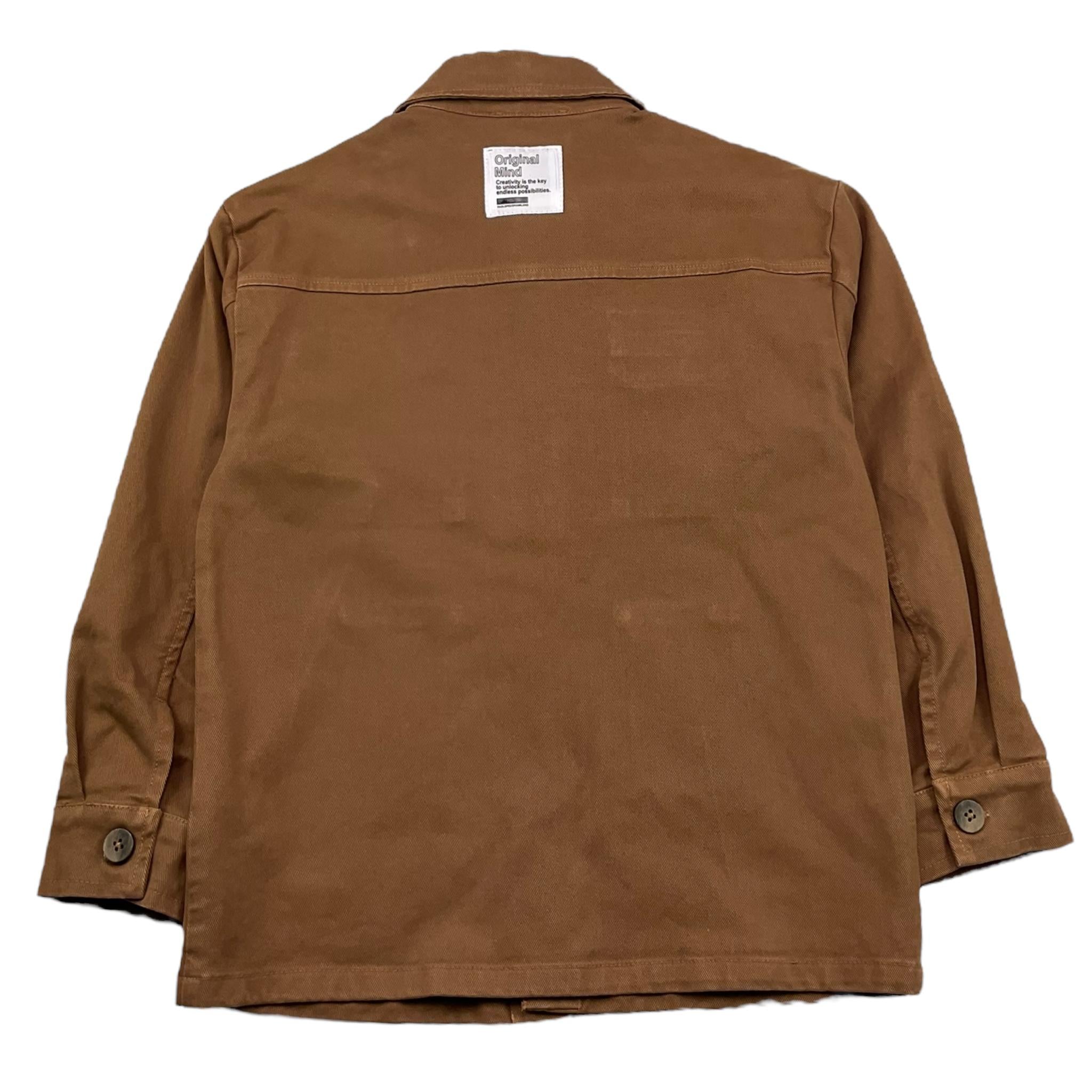 PAOLO PECORA camicia manica lunga tinta unita Marrone per Bambino PP4153 MARRONE PAOLO PECORA