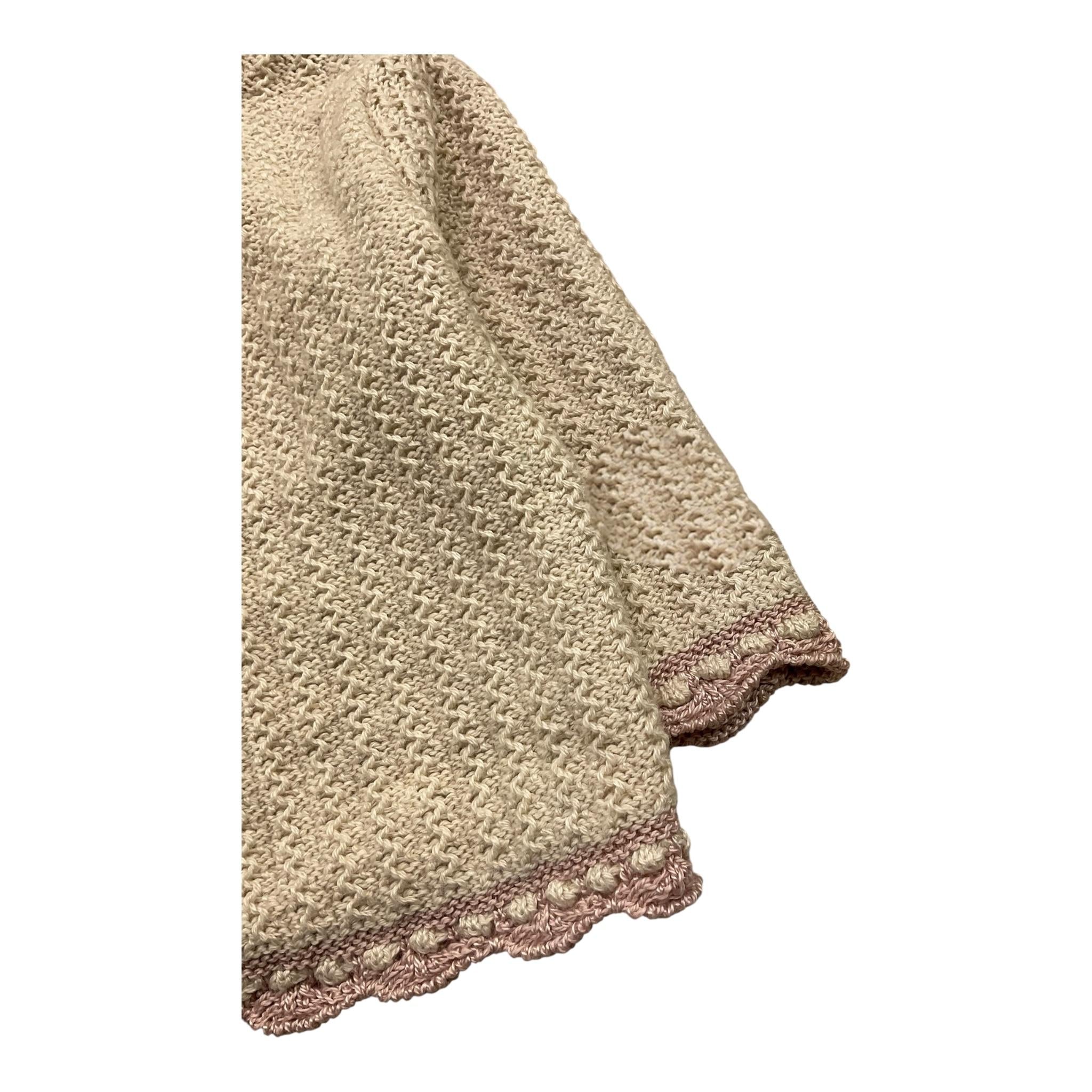 PAZ RODRIGUEZ cardigan tinta unita Beige per Neonata 001120957 BEIGE PAZ RODRIGUEZ
