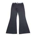 BALMAIN pantalone modello a zampa tinta unita Nero per Bambina 6R6F20 NERO BALMAIN