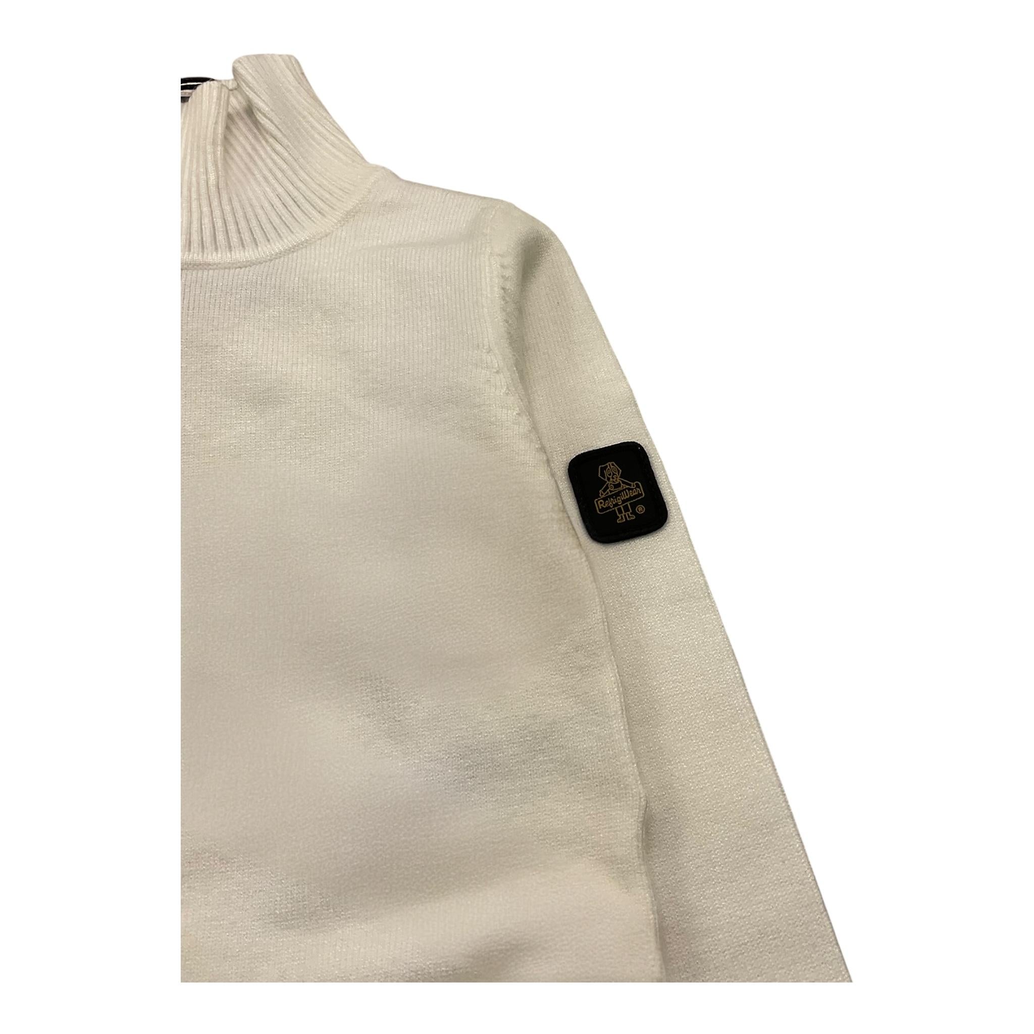 REFRIGIWEAR maglia collo alto tinta unita modello crop Panna per Bambina RWG925X PANNA REFRIGIWEAR
