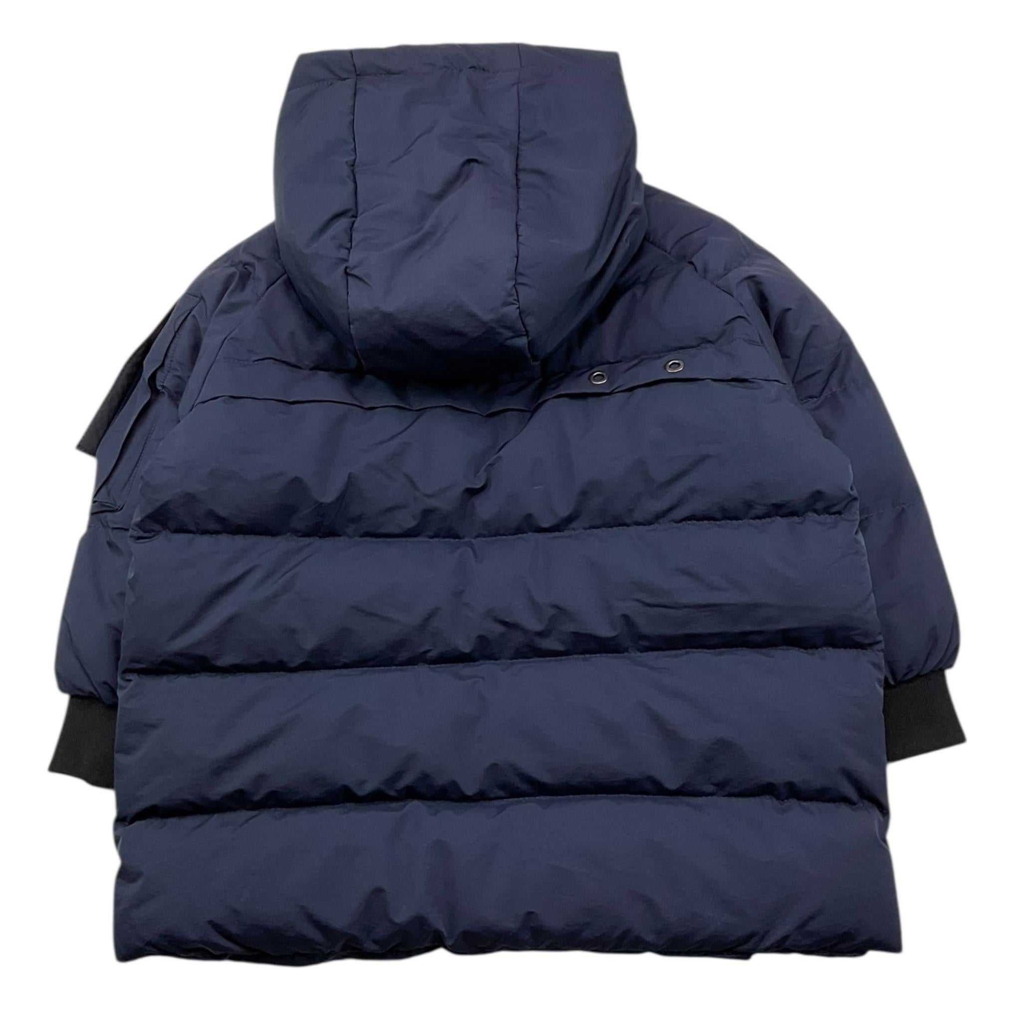 MANUEL RITZ giubbino tinta unita con cappuccio Blu per Bambino MR1976 BLU MANUEL RITZ