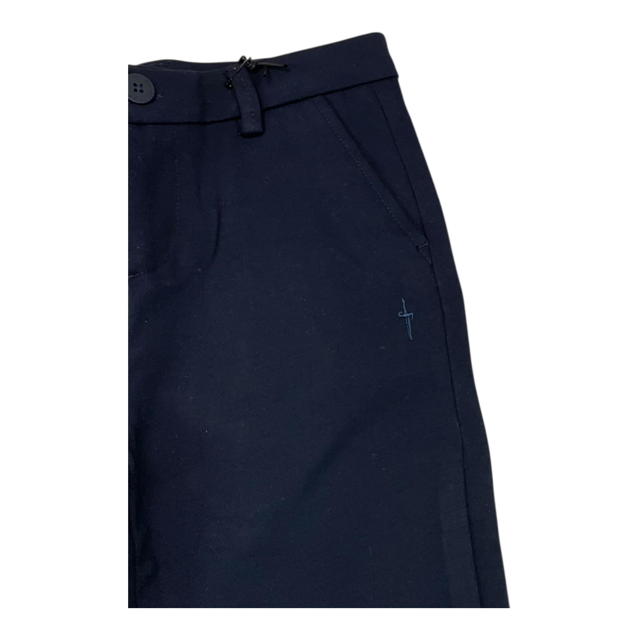 CESARE PACIOTTI pantalone tinta unita con girovita regolabile Blu per Bambino PTP5352BX BLU CESARE PACIOTTI