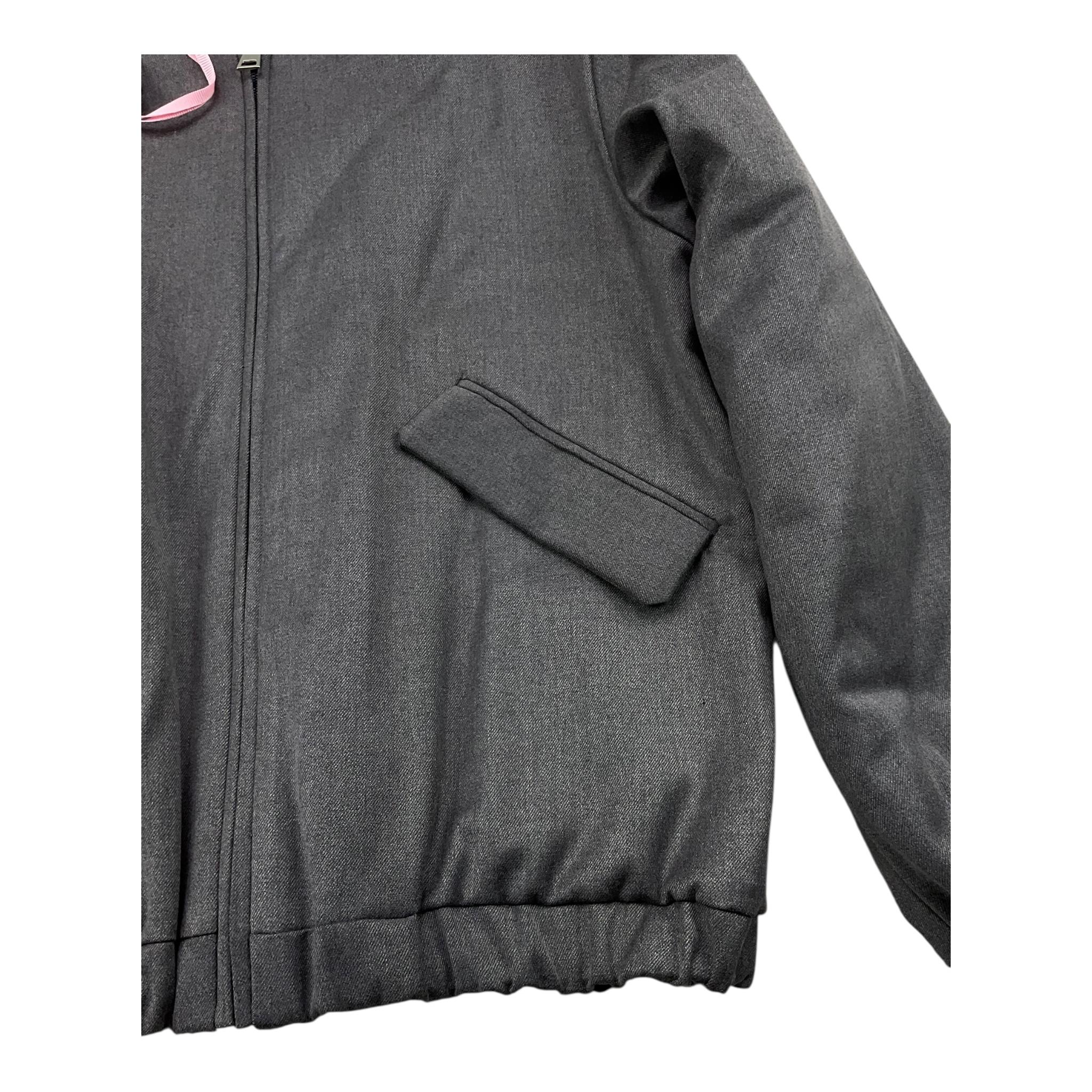VICOLO giubbino tinta unita con zip Grigio per Bambina 3141O00079 GRIGIO VICOLO