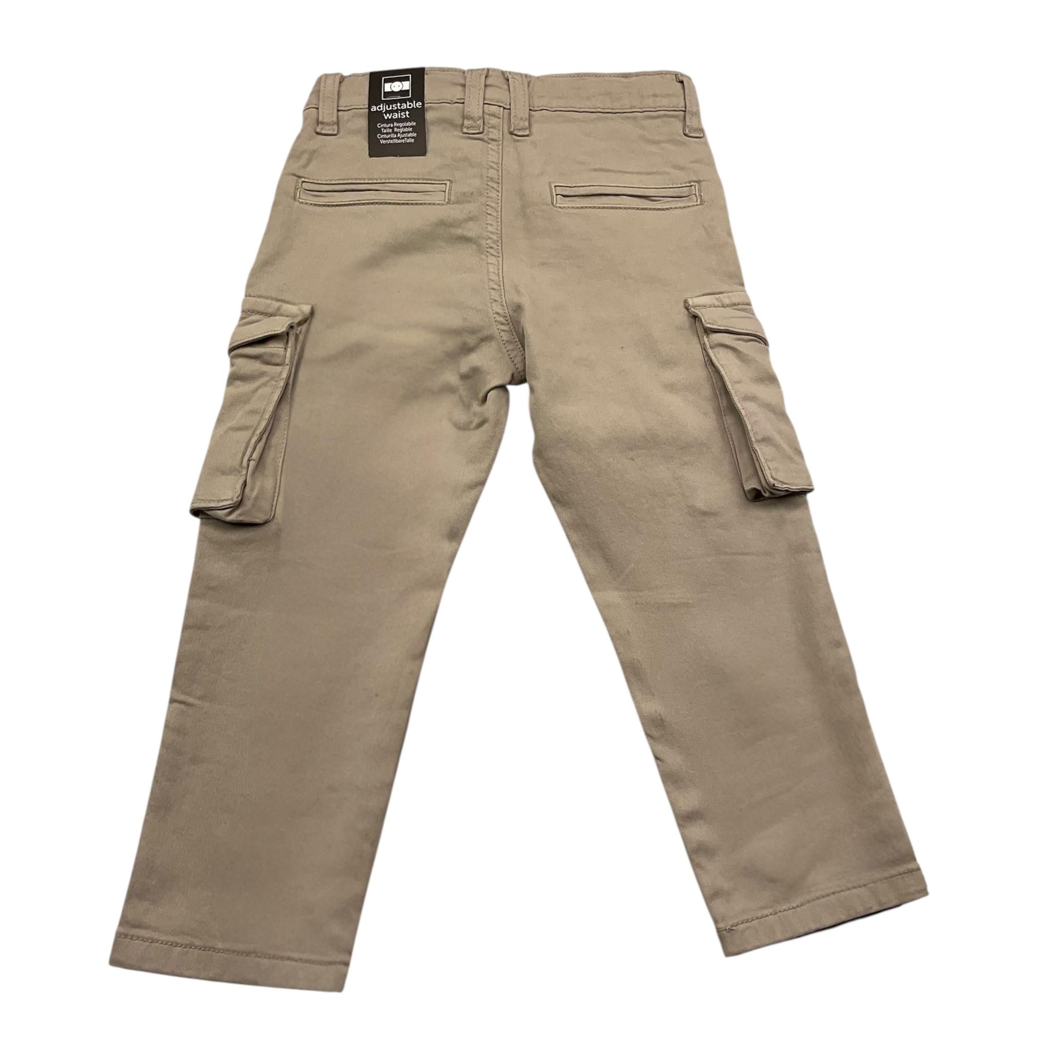 SARABANDA pantalone tinta unita con girovita regolabile Sabbia per Bambino 0A166J SABBIA SARABANDA