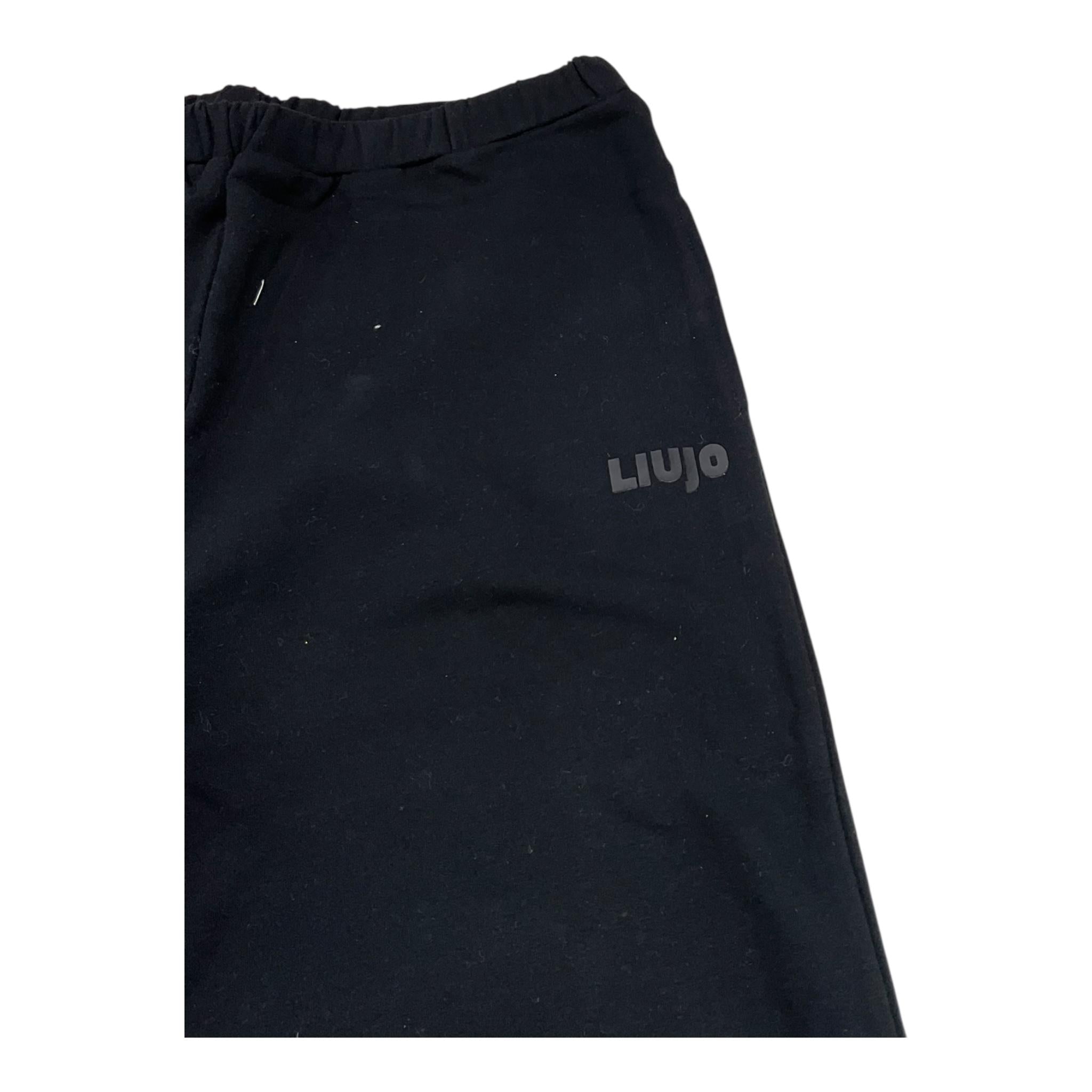 LIU JO pantalone tuta tinta unita Nero per Bambina GF4181F0939 NERO LIU JO