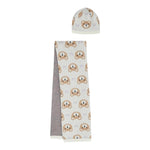 LIU JO set cappello sciarpa tinta unita con orsi Panna per Bambina HF4053J PANNA LIU JO
