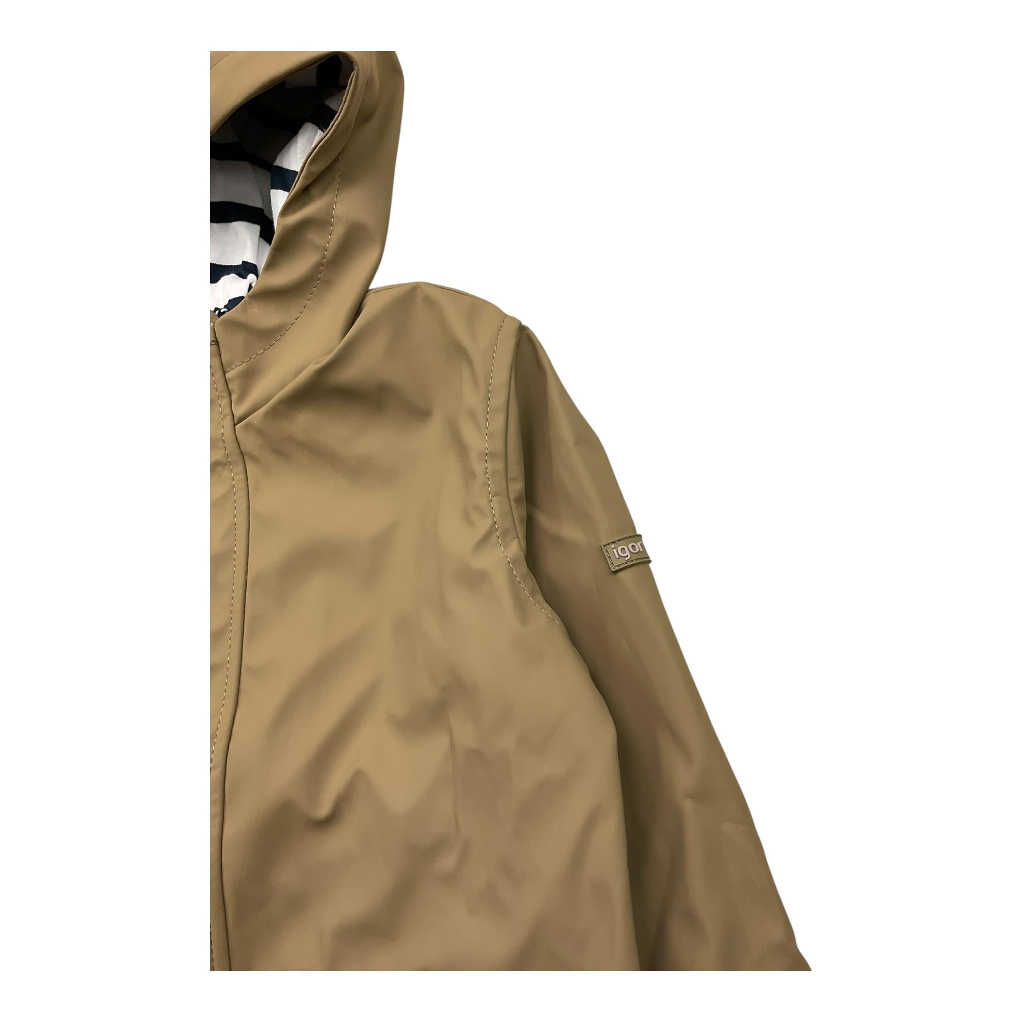 IGOR giubbino tinta unita n cappuccio Beige per Neonato CPFR BEIGE IGOR