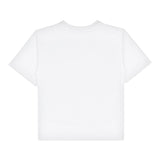 MOSCHINO t-shirt girocollo tinta unita con stampa Bianco per Bambino HAM06HX BIANCO MOSCHINO