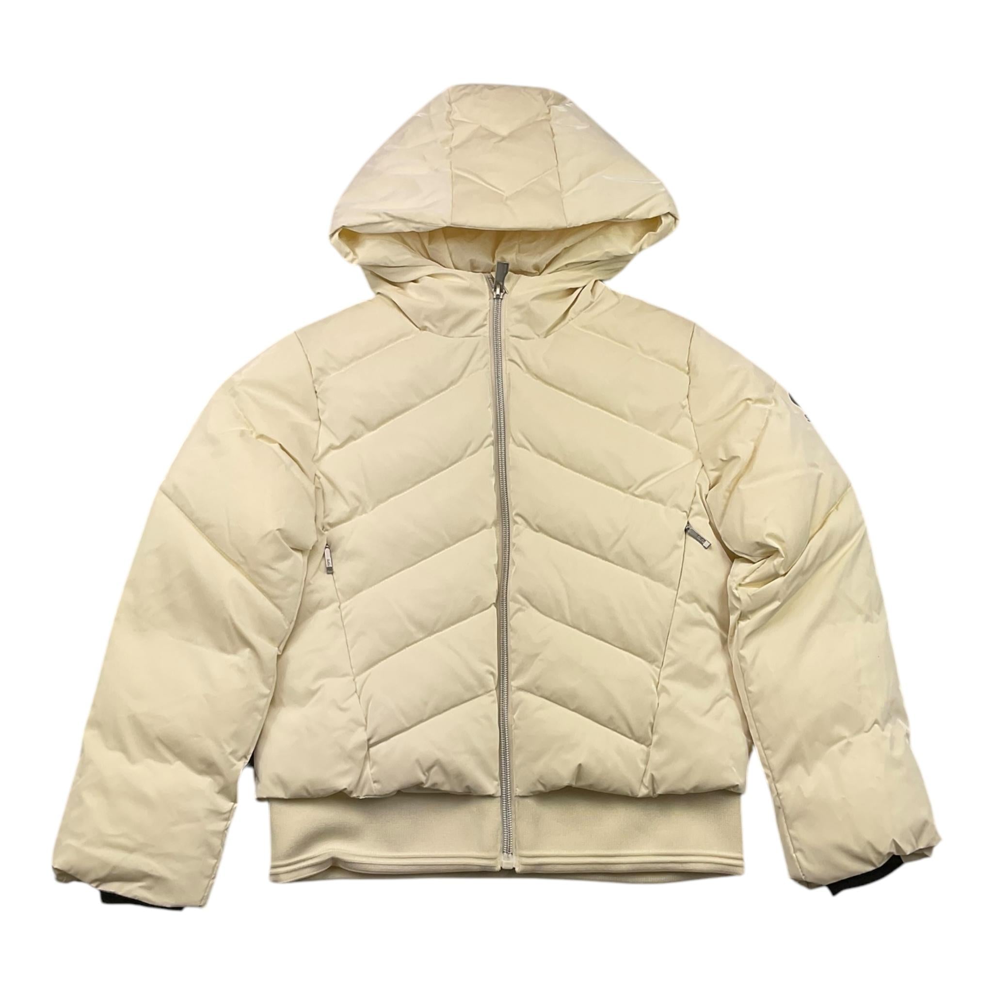 SUNS giubbino tinta unita con zip e cappuccio Panna per Bambina GBS5359D PANNA SUNS