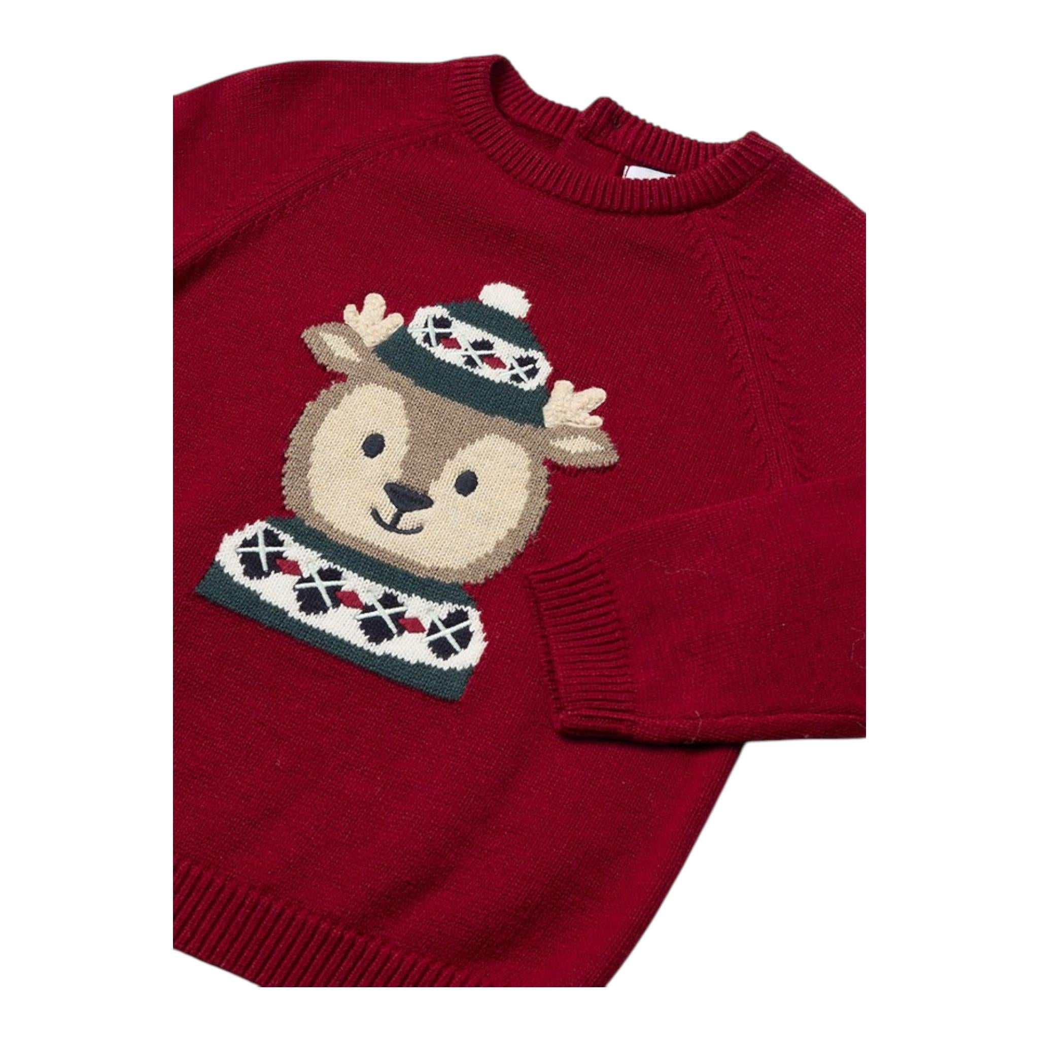 MAYORAL maglia tinta unita girocollo con stampa Rosso per Bambino 2310 ROSSO MAYORAL