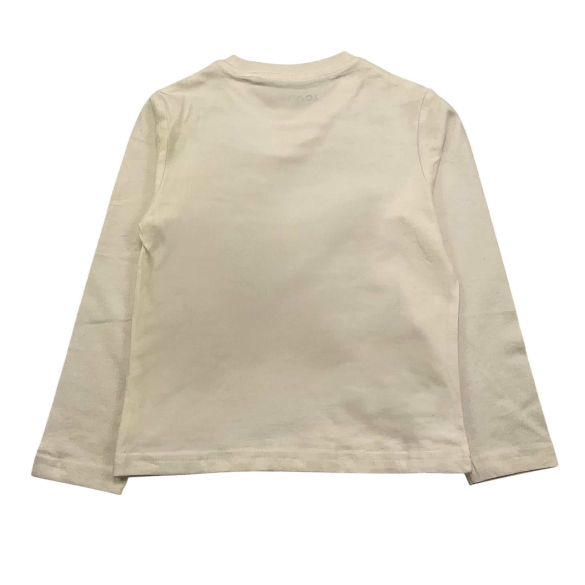 LOSAN shirt girocollo tinta unita con stampa Bianco per Neonato 51032169017018N BIANCO LOSAN