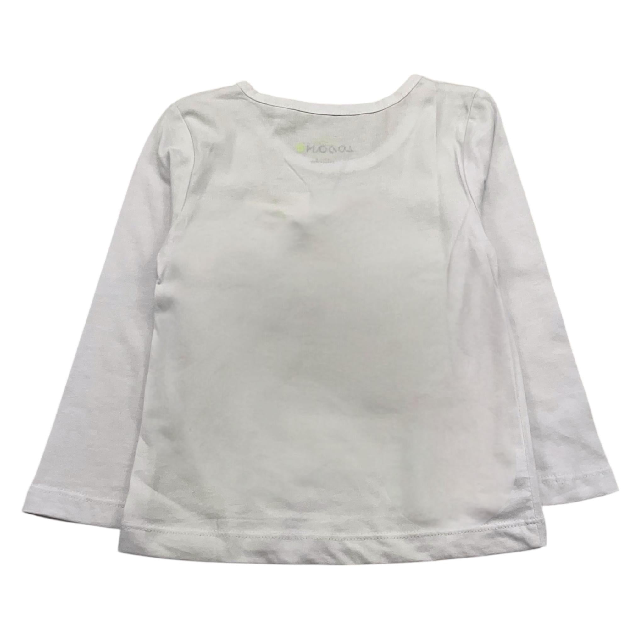 LOSAN shirt tinta unita cn stampa Bianco per Neonata 51033005041015 BIANCO LOSAN