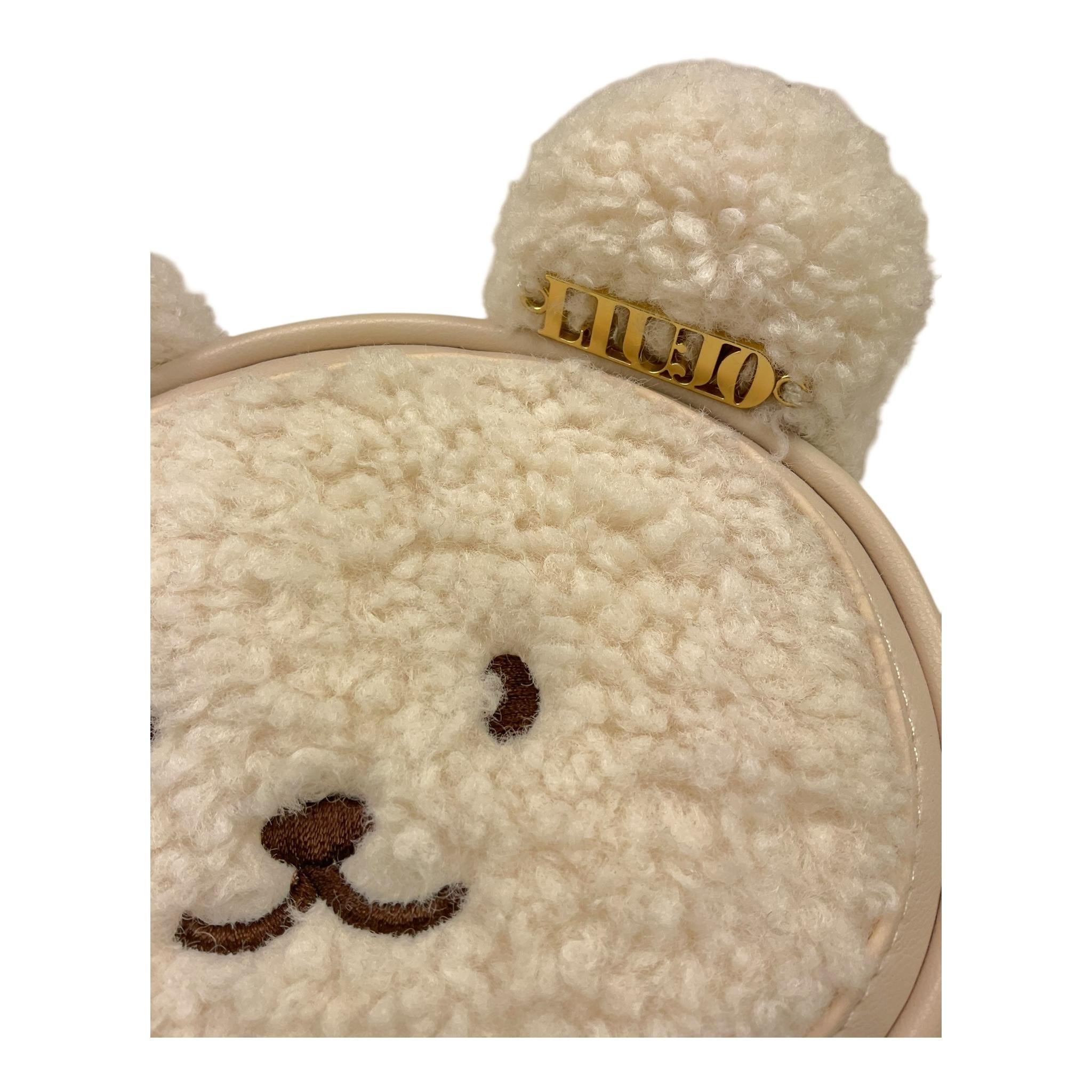 LIU JO borda tinta unita modello orsacchiotto Beige per Bambina KF101 BEIGE LIU JO