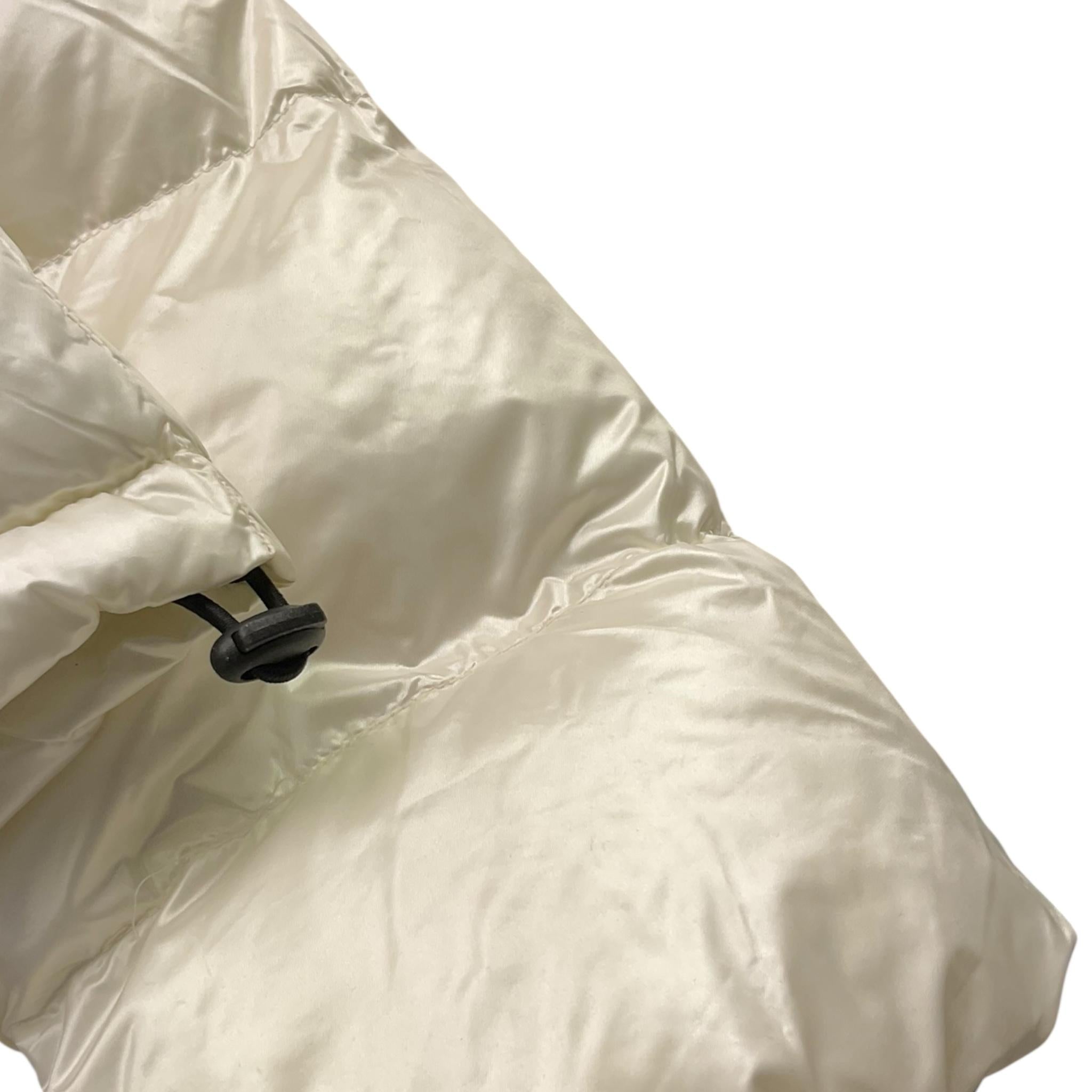 REFRIGIWEAR giubbino tinta unita con zip e cappuccio Bianco per Bambina RWG961 BIANCO REFRIGIWEAR