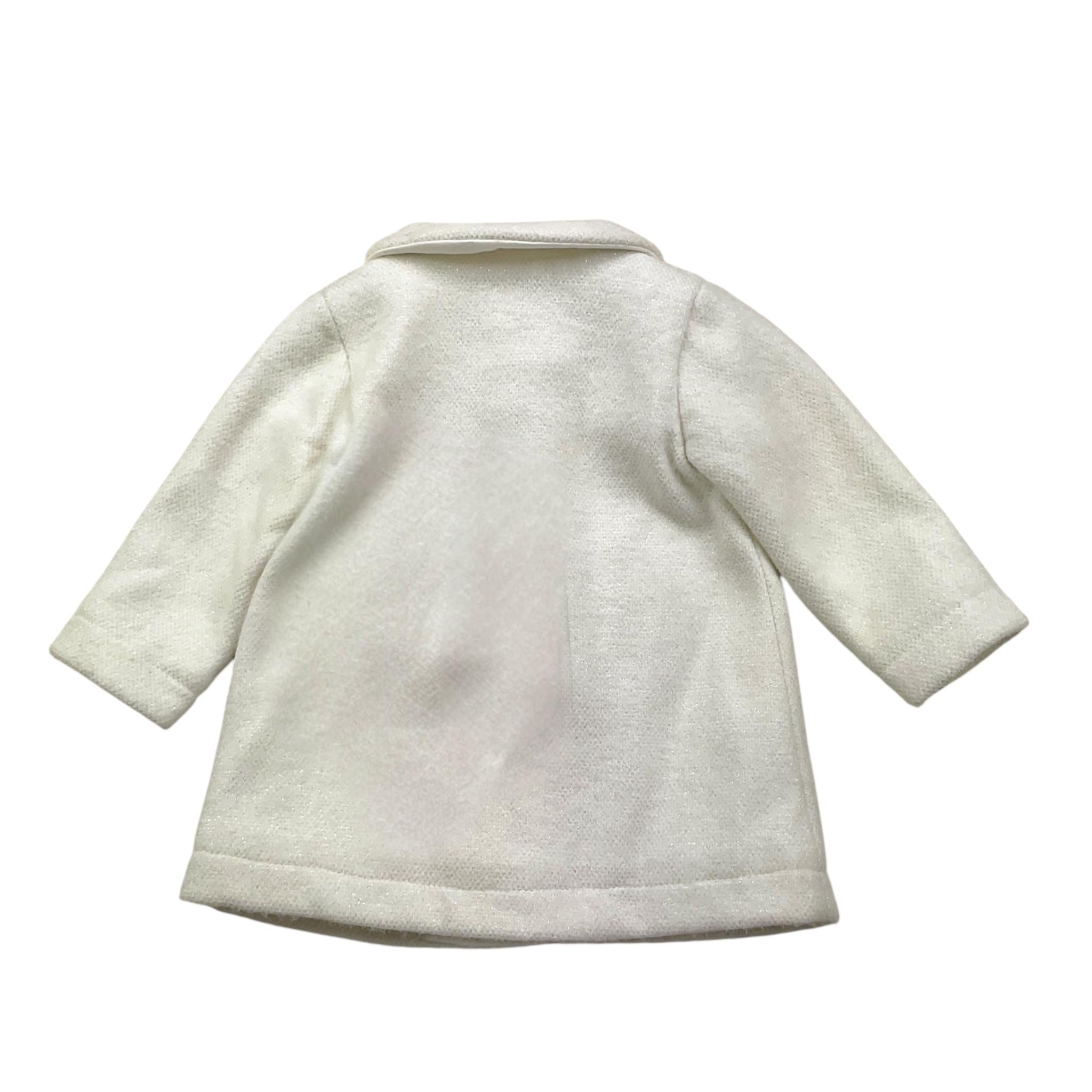 LIU JO cappotto tinta unita con ricami Panna per Neonata HF4016XX PANNA LIU JO