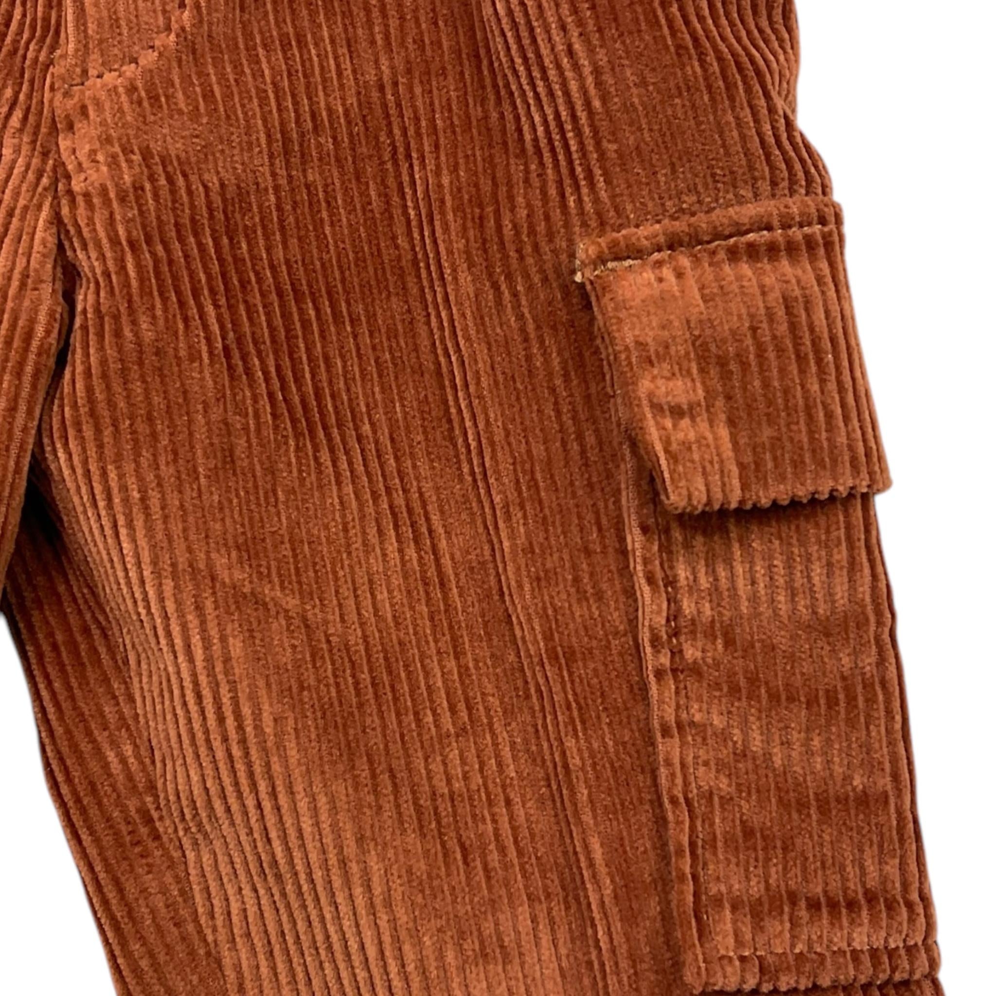 MICHAEL COAL pantalone tinta unita a costine Biscotto per Bambino LITTHO3588F24 BISCOTTO MICHAEL COAL