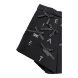 ELISABETTA FRANCHI short tinta unita cn fiocchi Nero per Bambina EFBE057 NERO ELISABETTA FRANCHI