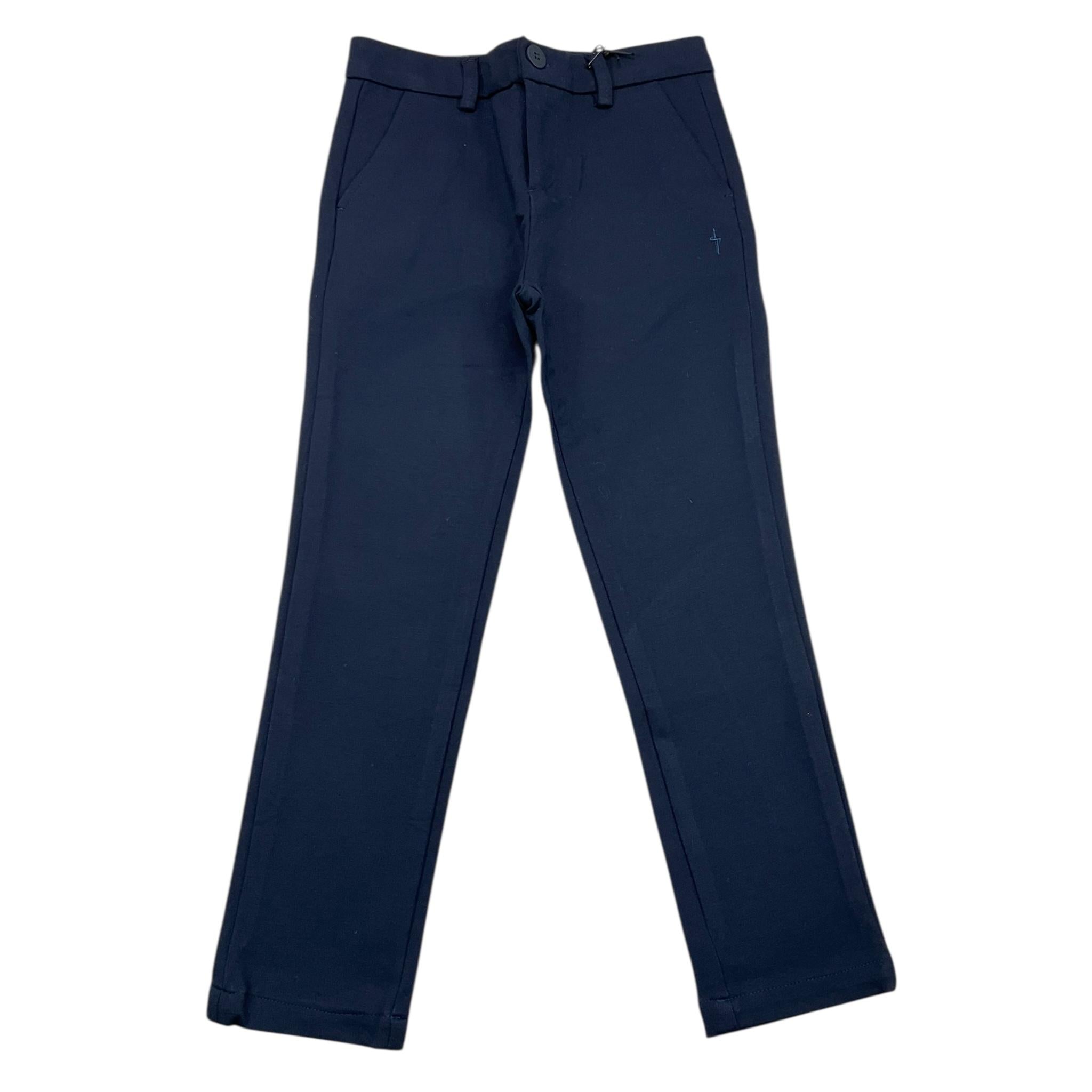 CESARE PACIOTTI pantalone tinta unita con girovita regolabile Blu per Bambino PTP5352BX BLU CESARE PACIOTTI