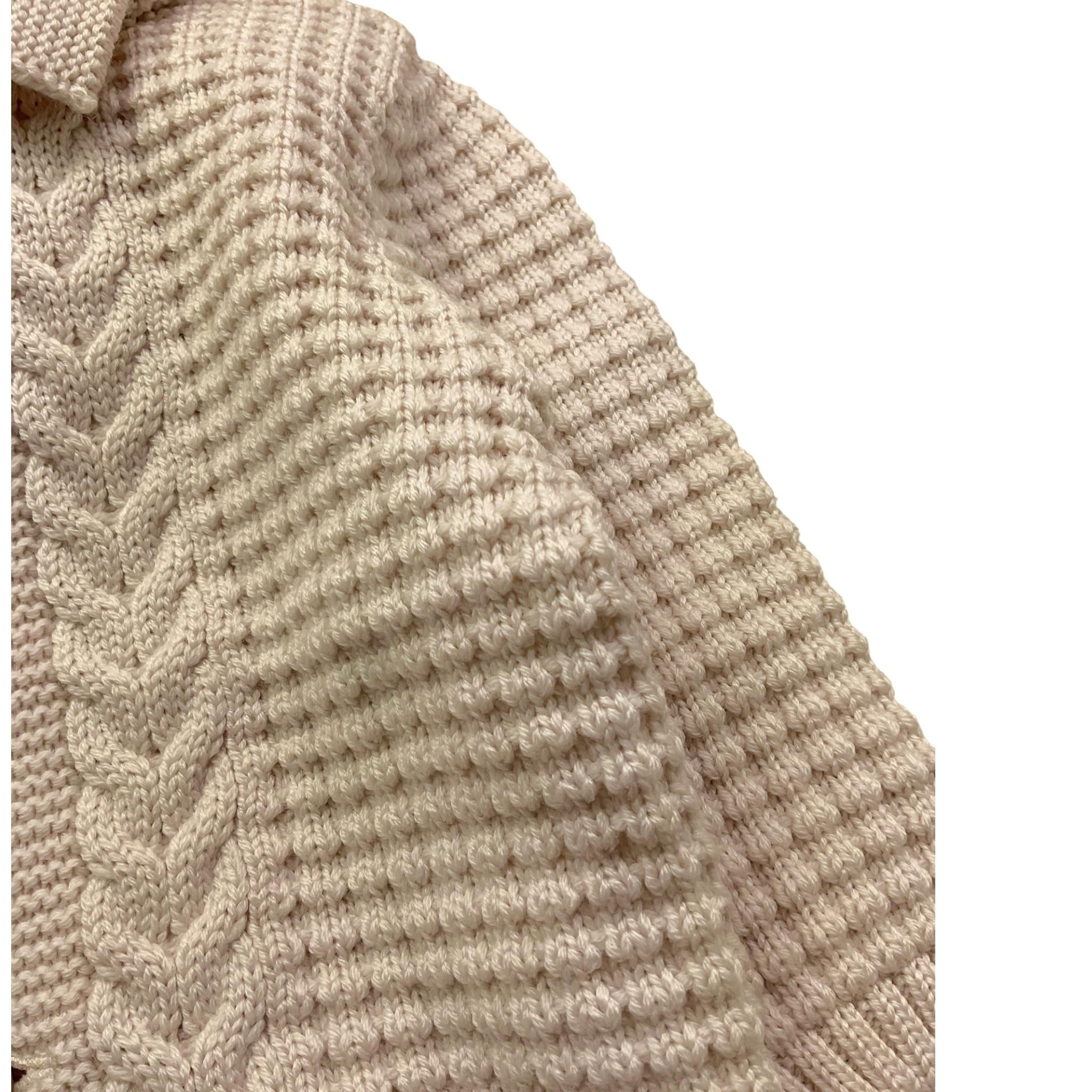 MARLU' cardigan tinta unita con cappuccio Beige per Neonato IG6340BIS BEIGE MARLU'