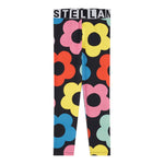 STELLA McCARTNEY leggins tinta unita con stampa Nero per Bambina TV6C50 NERO STELLA McCARTNEY