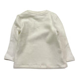LE BEBE' shirt girocollo tinta unita con stampa Bianco per Neonato LBB5185 BIANCO LE BEBE'