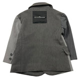 JOHN RICHMOND giacca tinta unita cn stampa in contrasto Grigio per Neonato RIA25058GC GRIGIO JOHN RICHMOND