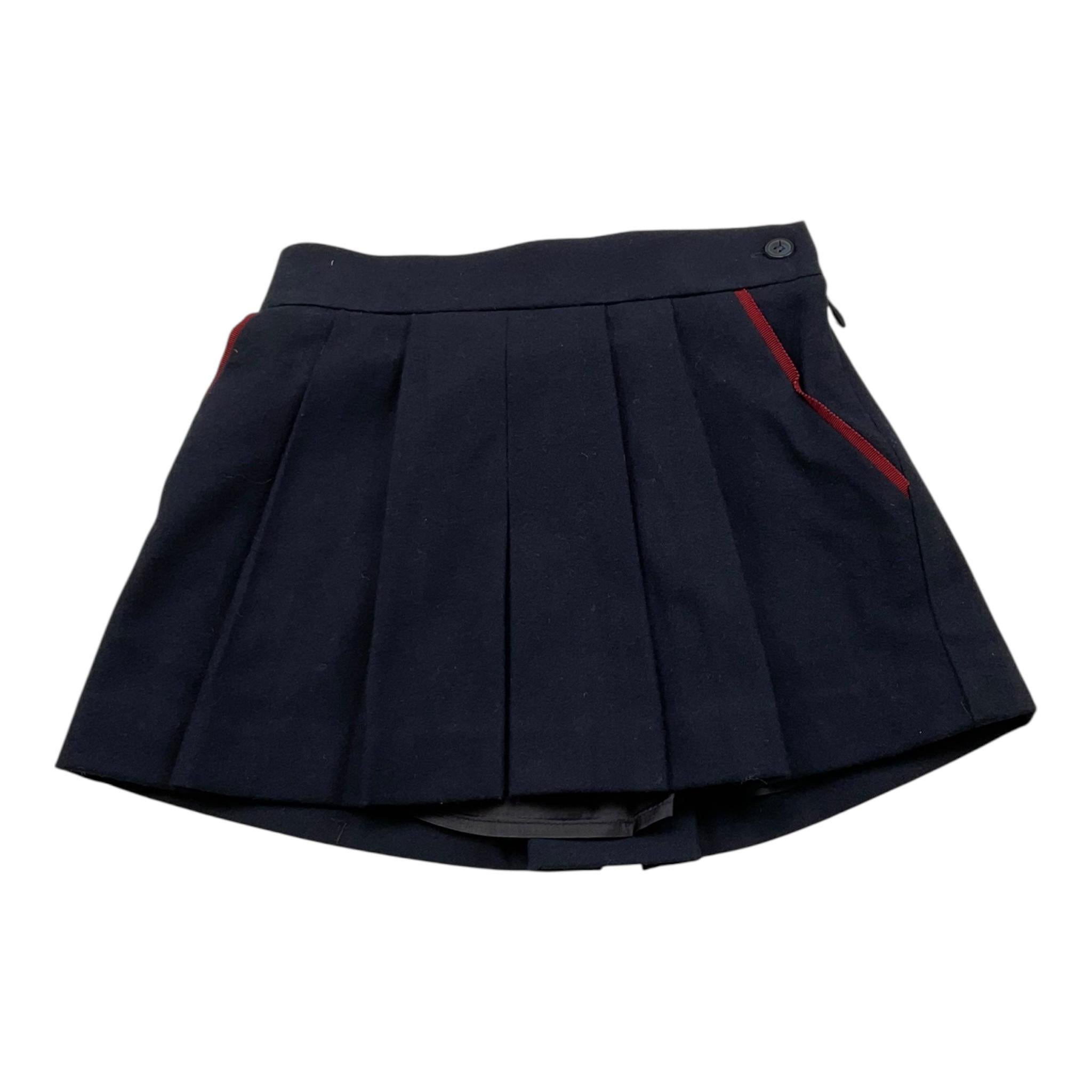 IL GUFO gonna tinta unita con elastico in vita Blu per Bambina A24GN225W0003J BLU IL GUFO