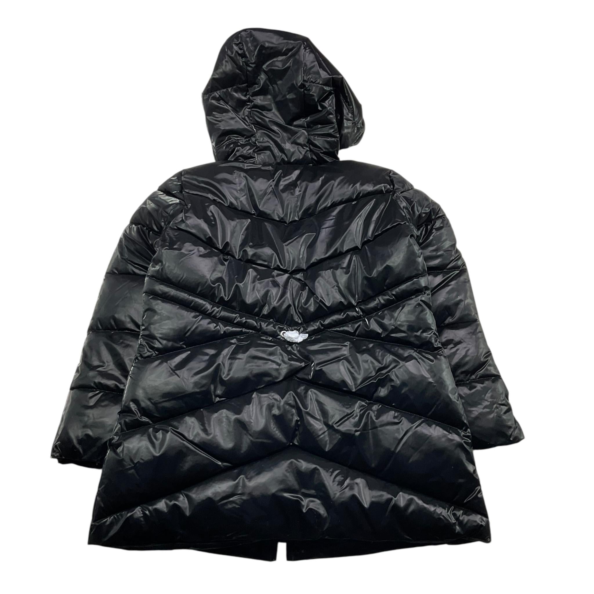 LIU JO giubbin tinta unita cn cappuccio modello lungo Nero per Bambina GF3077 NERO LIU JO