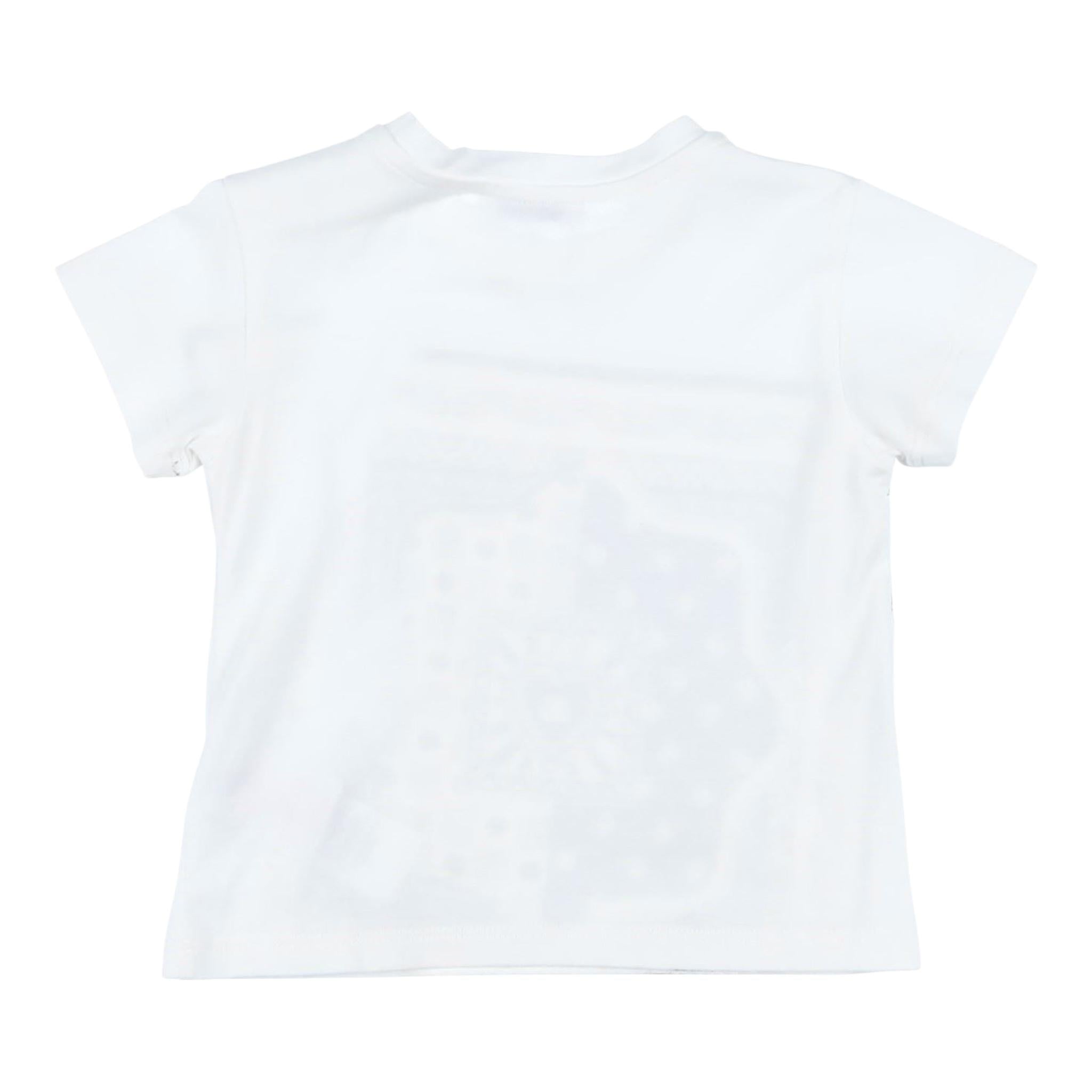 DOLCE & GABBANA t-shirt girocollo stampa fantasia Bianco per Neonato L1TDM BIANCO DOLCE & GABBANA