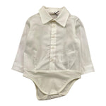 CICCINO camicia modello body tinta unita Bianco per Neonato CCB0331 BIANCO CICCINO