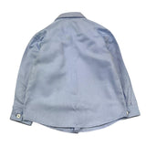 LE BEBE' camicia tinta unita con logo Azzurro per Neonato LBB5152 AZZURRO LE BEBE'